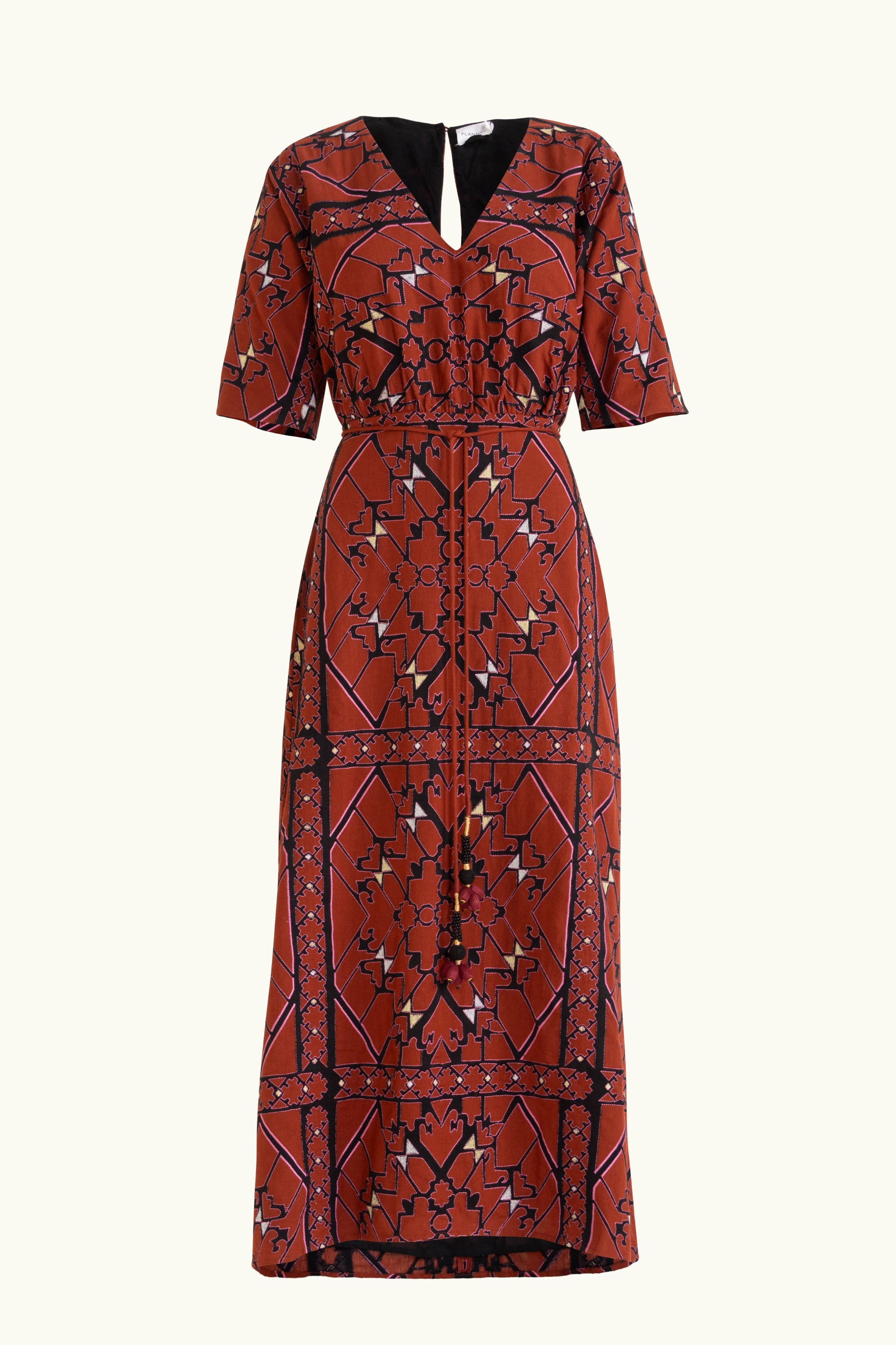 Women Designer Dresses | White & Long Sleeve Designer Dresses | FLANNEL