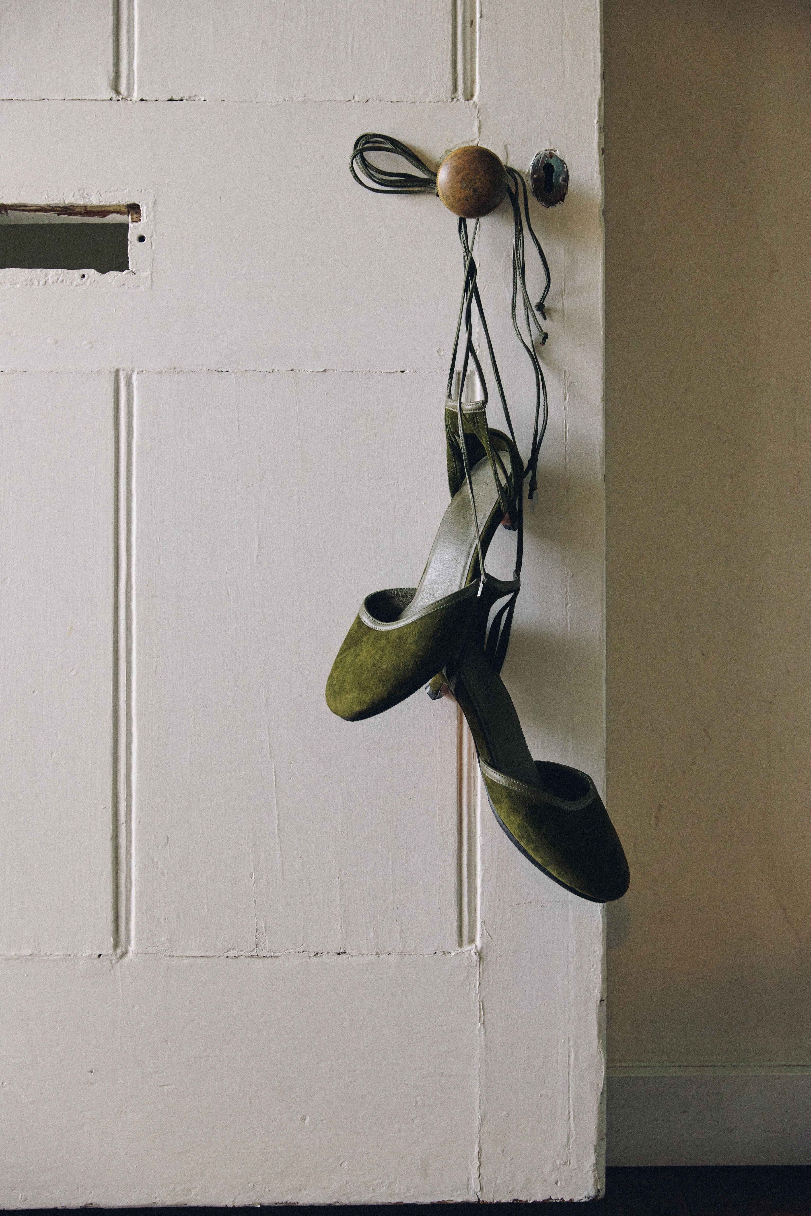 Tiana Suede Tango-Inspired Kitten Heel