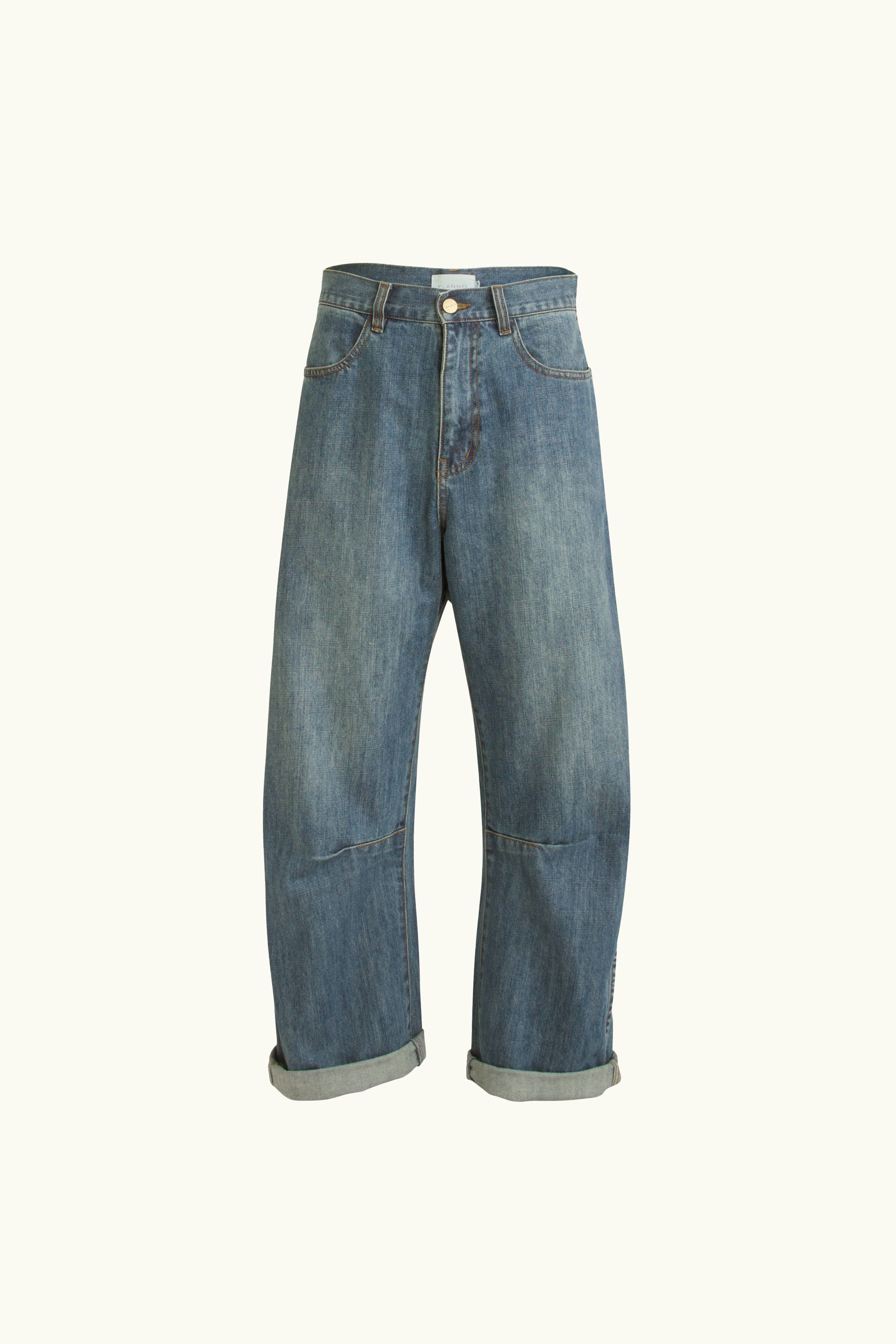 Gia Bow Leg Denim Jean