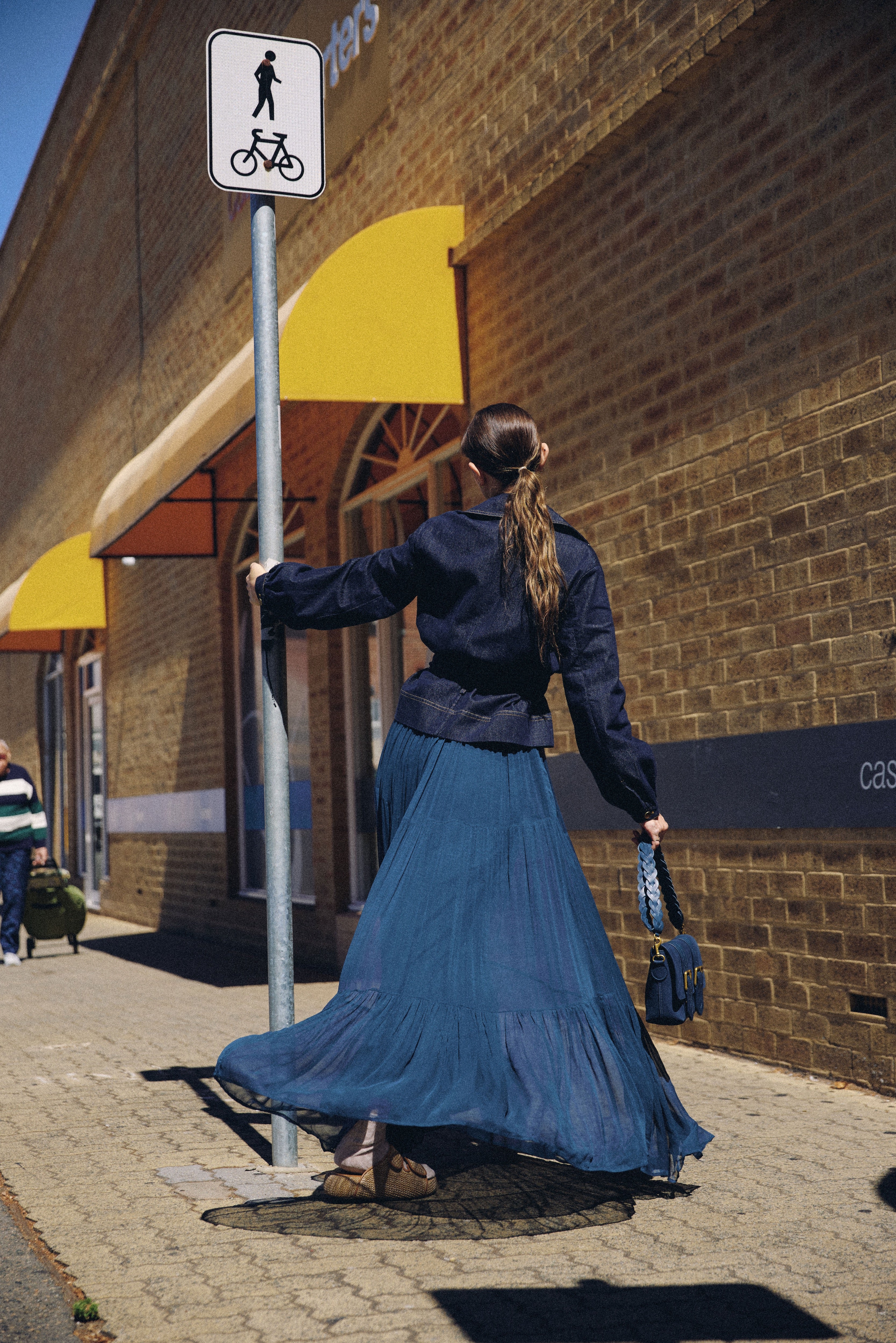 Lucinda Crinkle Chiffon Maxi Dress