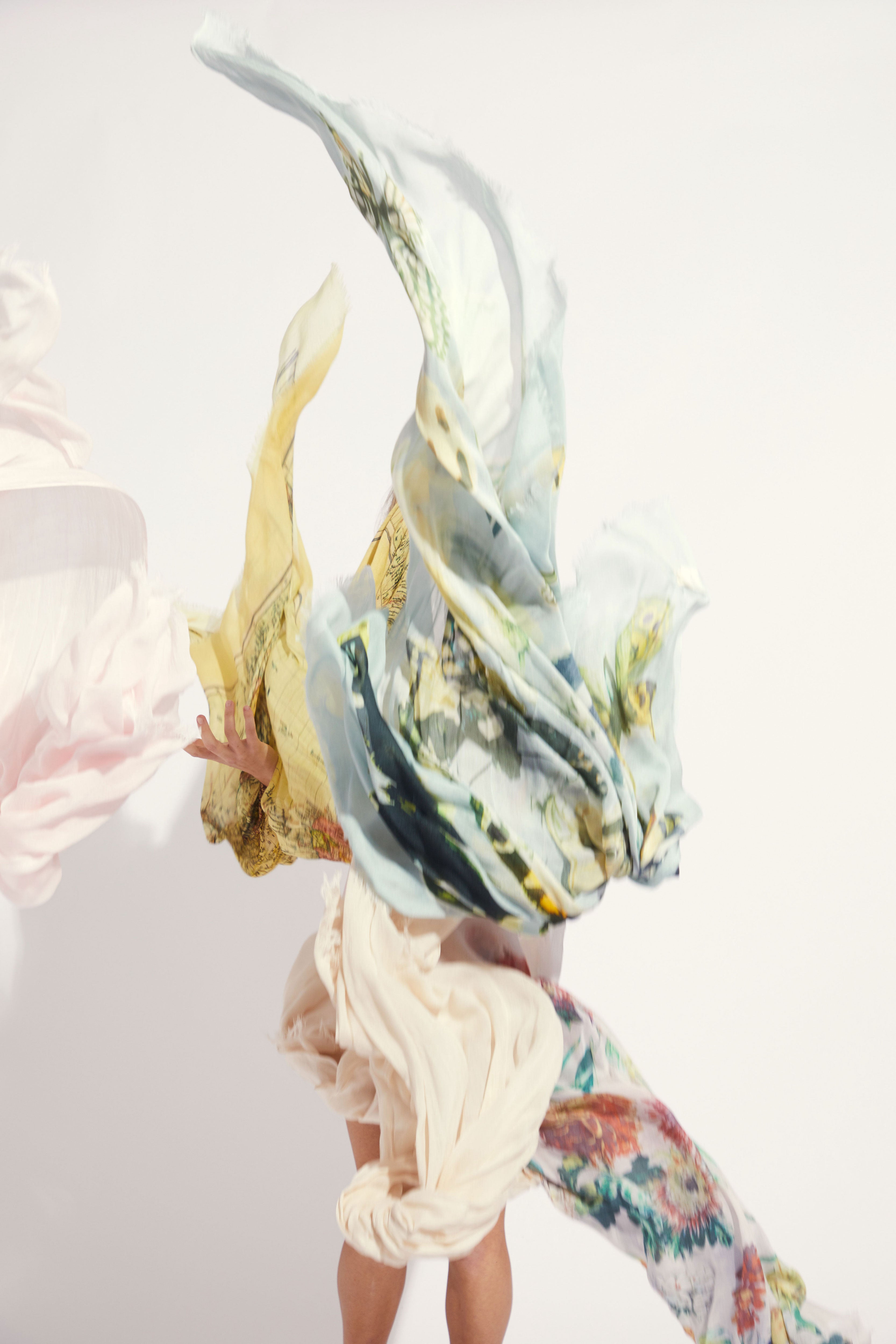 Apothecary Micromodal Butterfly Print Scarf