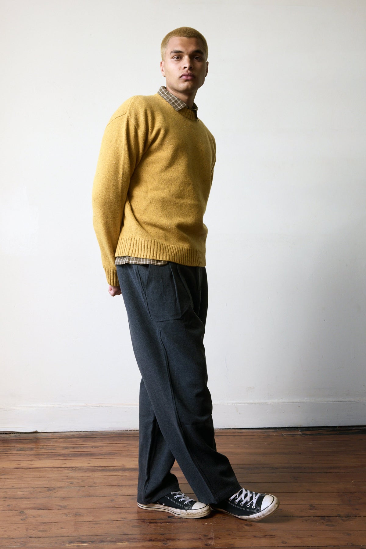 Repare Goods Crew Neck Knit