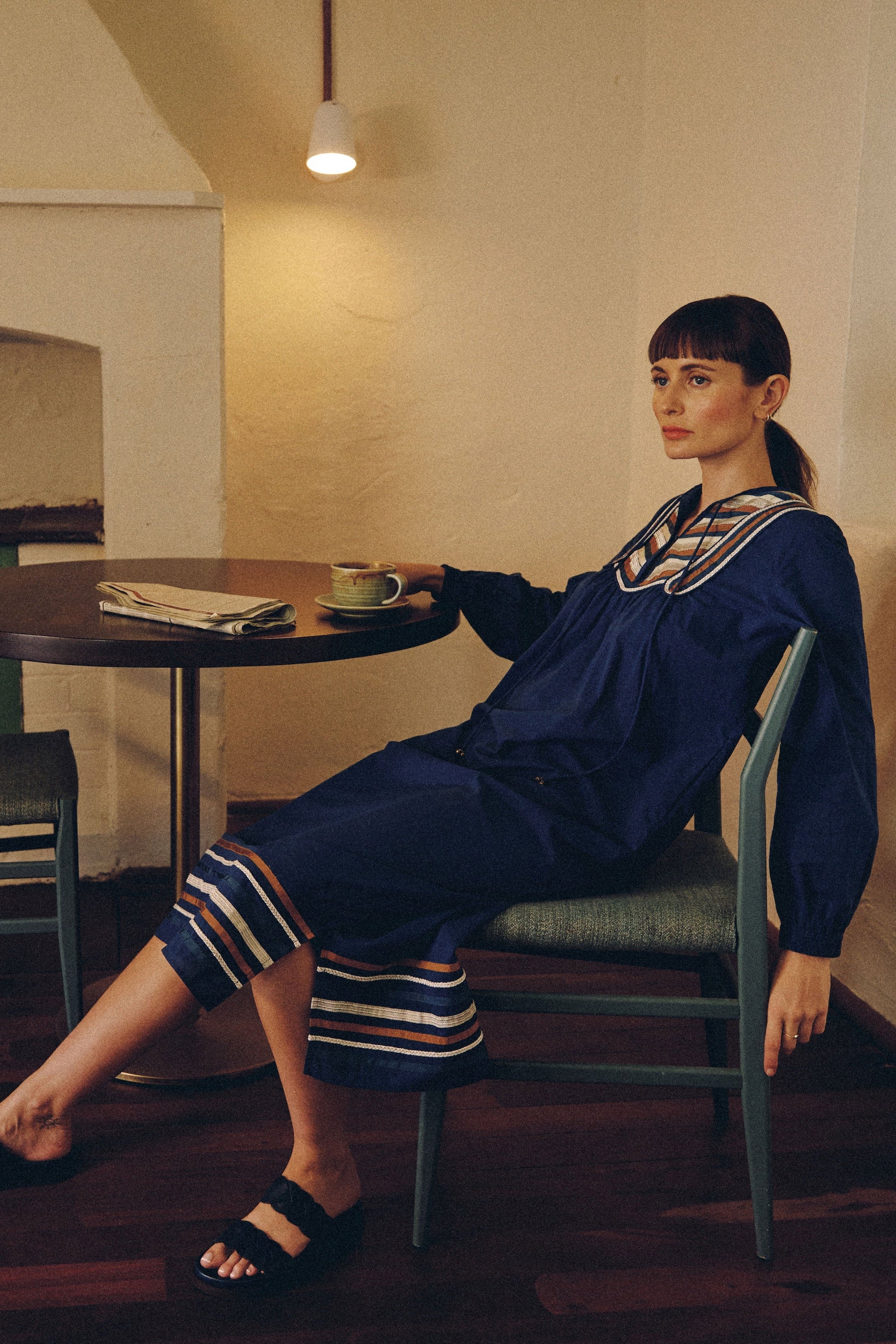 Talitha Cotton Long Sleeve Dress
