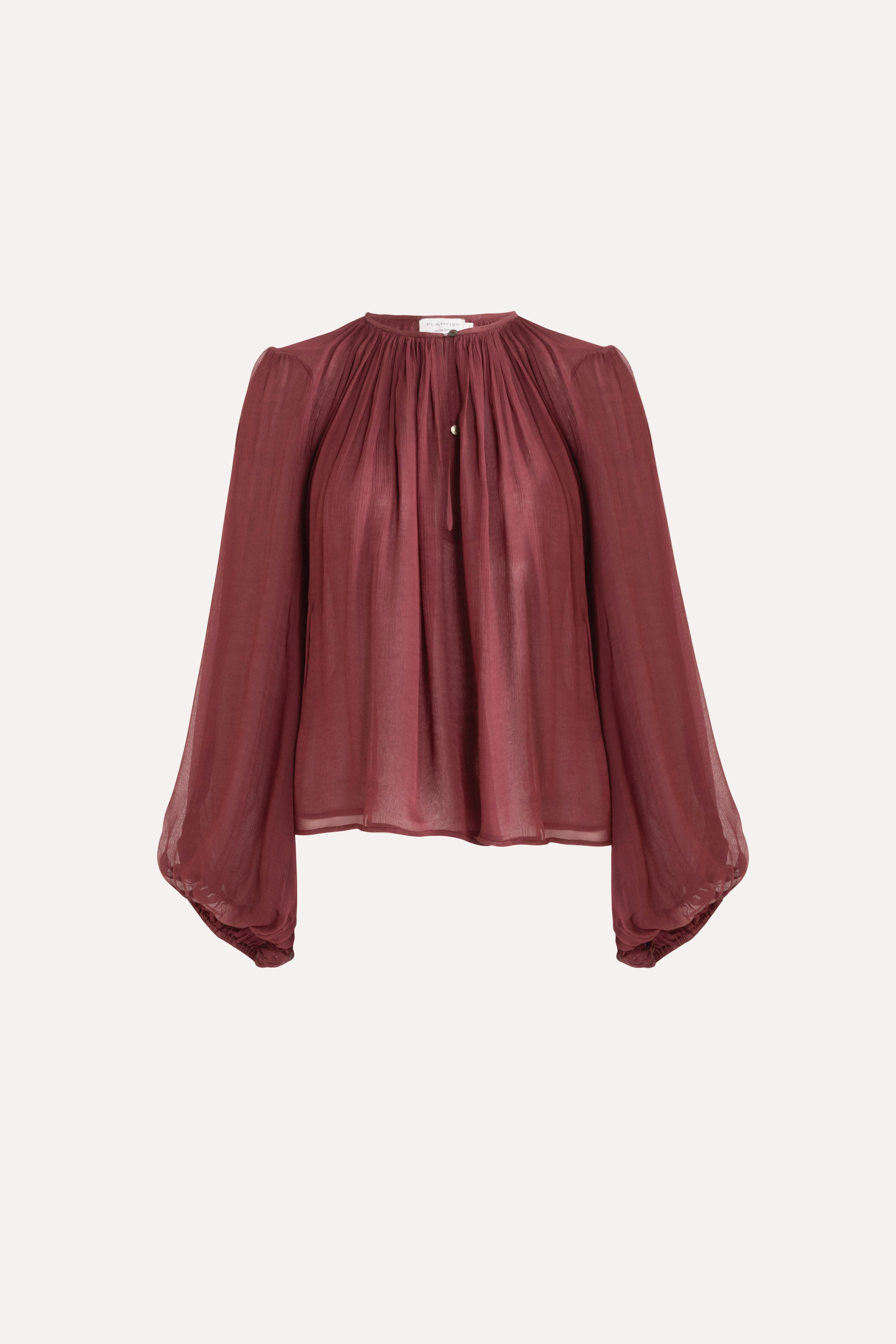 Lucinda Crinkle Chiffon Top