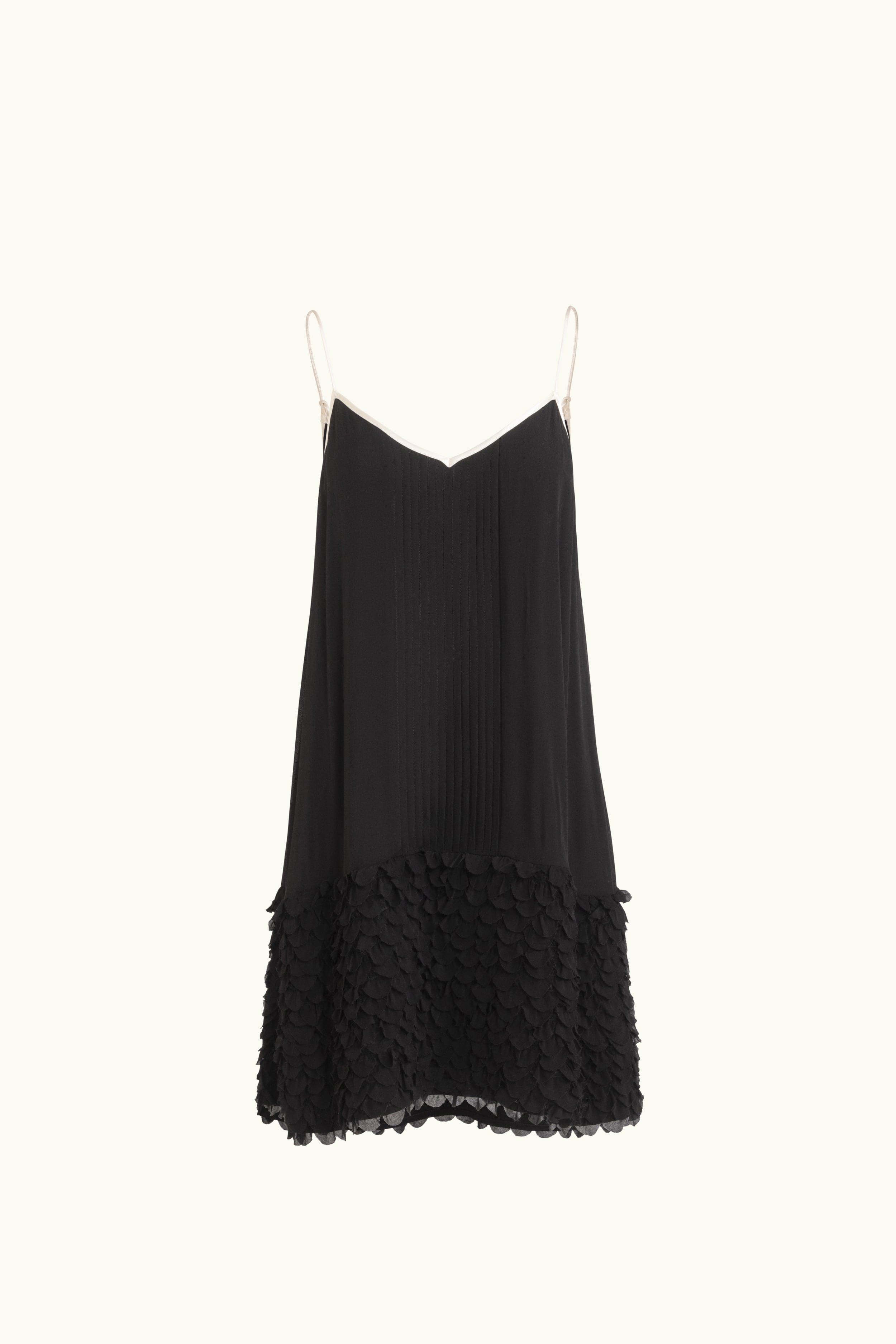 Addie Scalloped Chiffon Slip