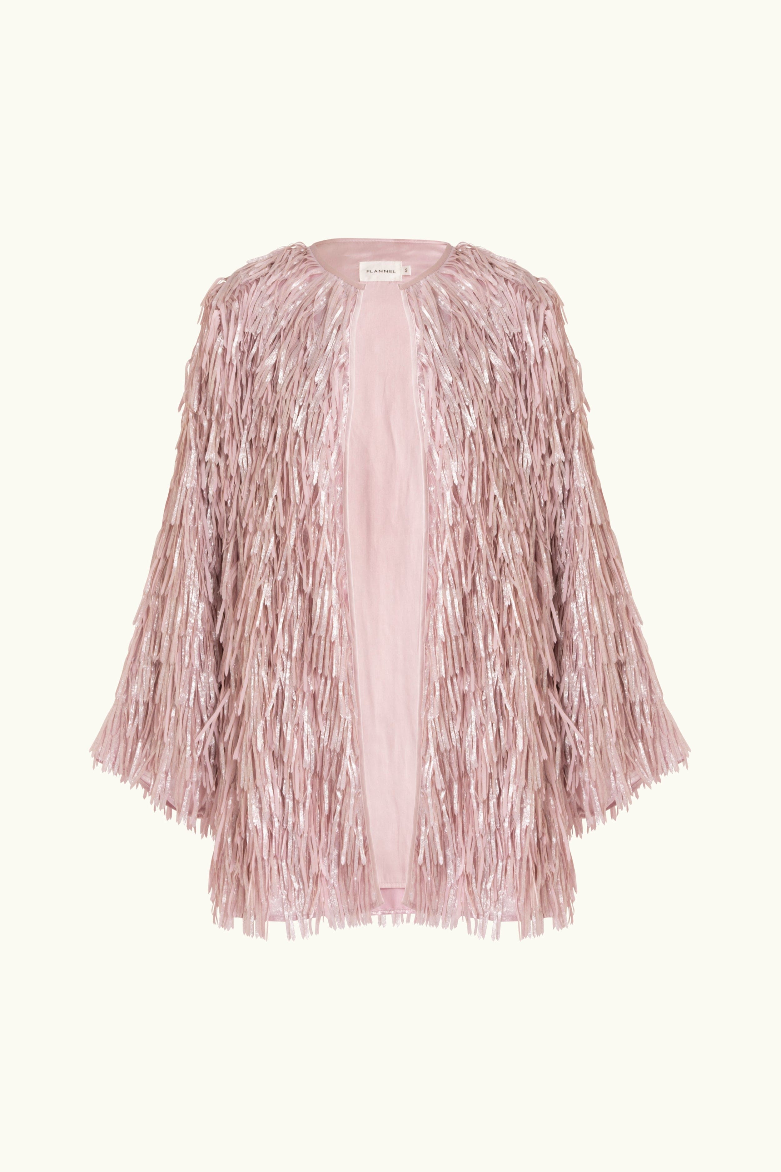 Anna Mae Metallic Tassel Jacket