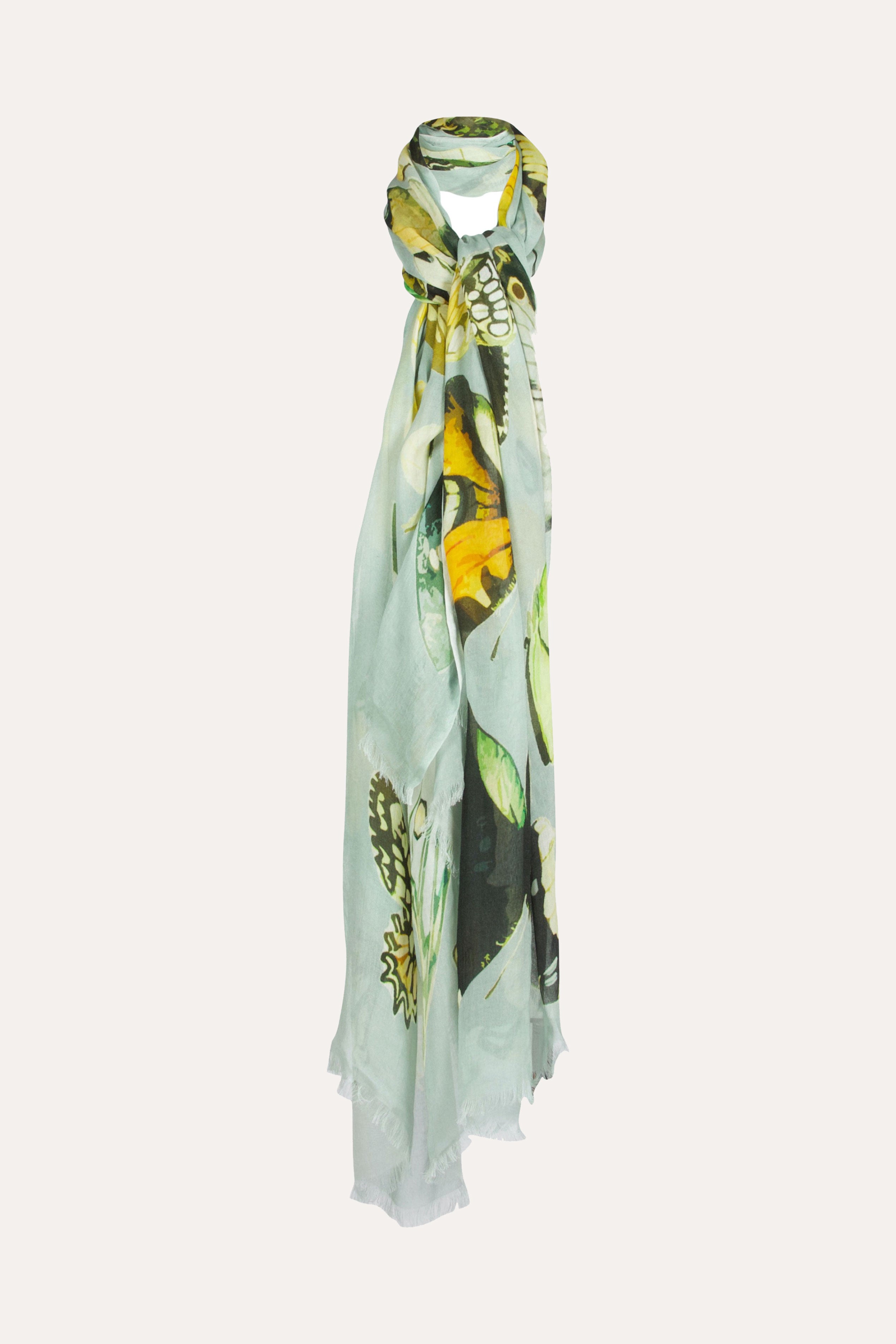 Apothecary Micromodal Butterfly Print Scarf