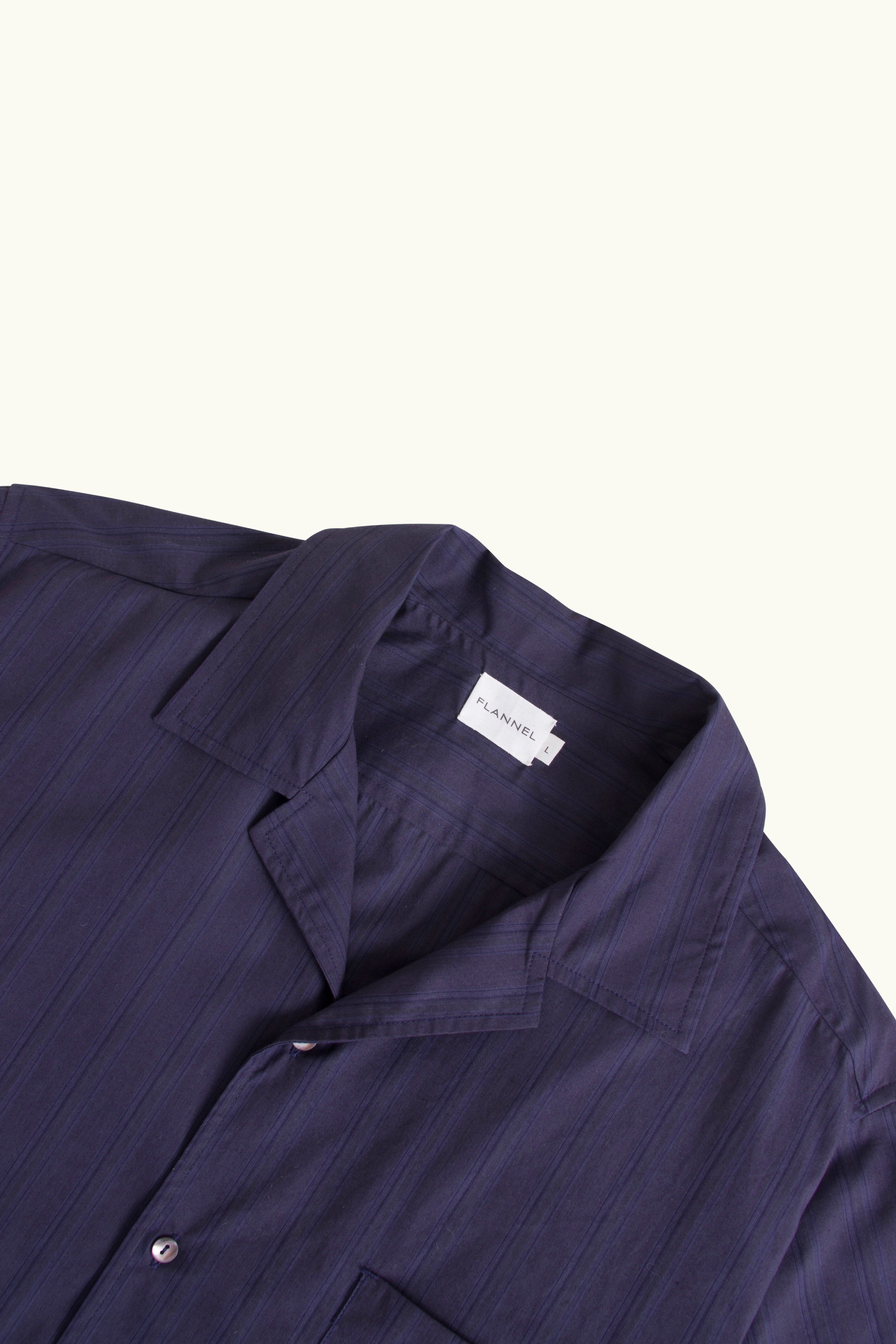 Atticus Cotton Short Sleeve Shirt with Lobster Embroidery