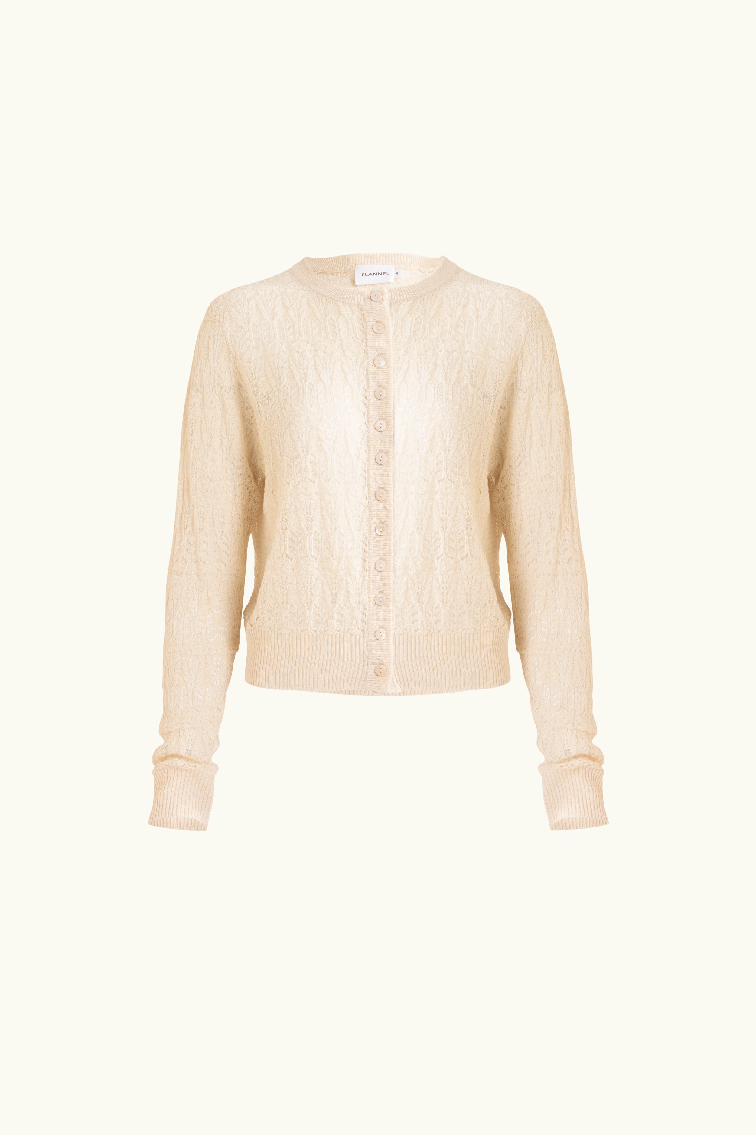 Bailey Pointelle Knit Cardigan