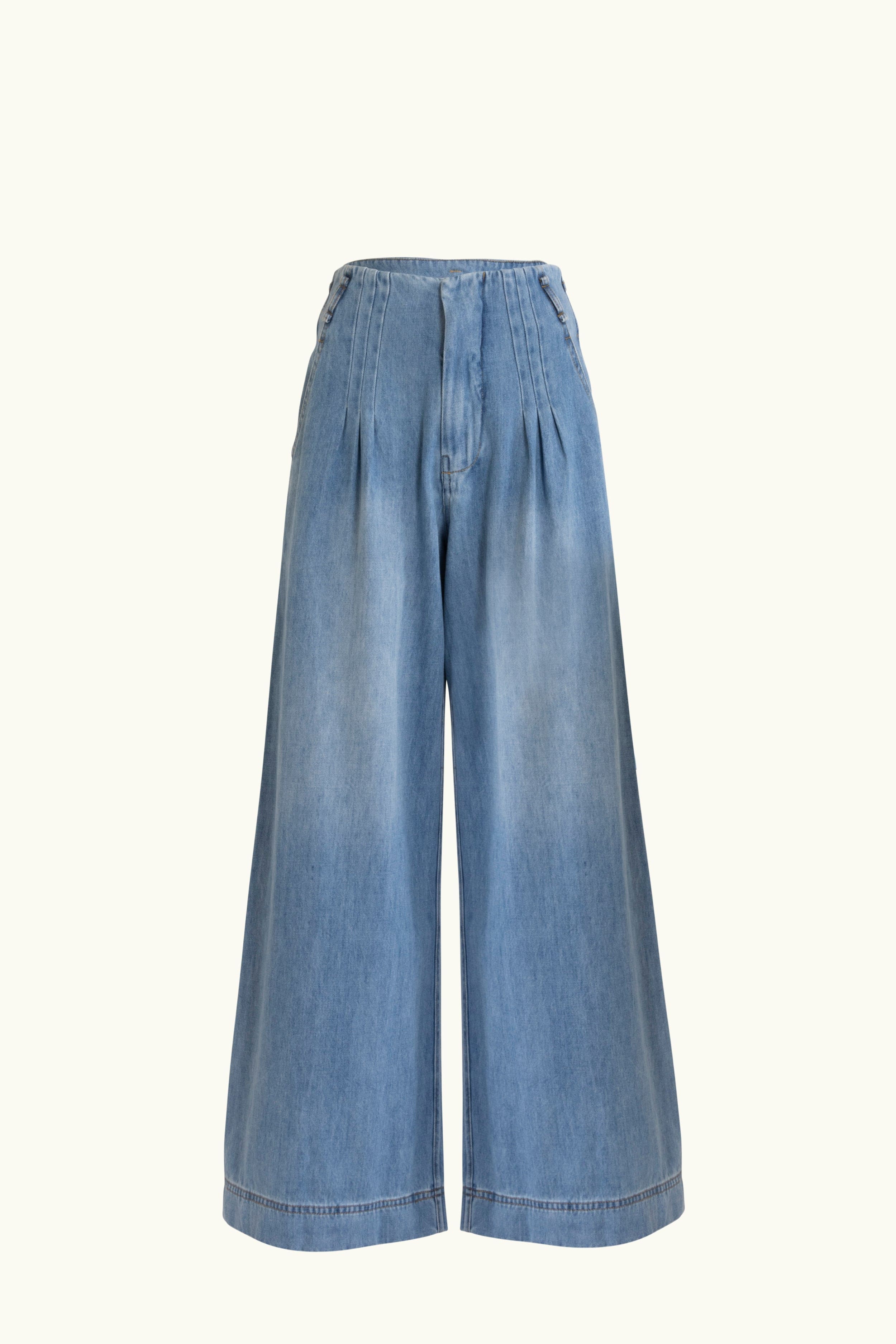 Bowen Denim Wide Leg Jean