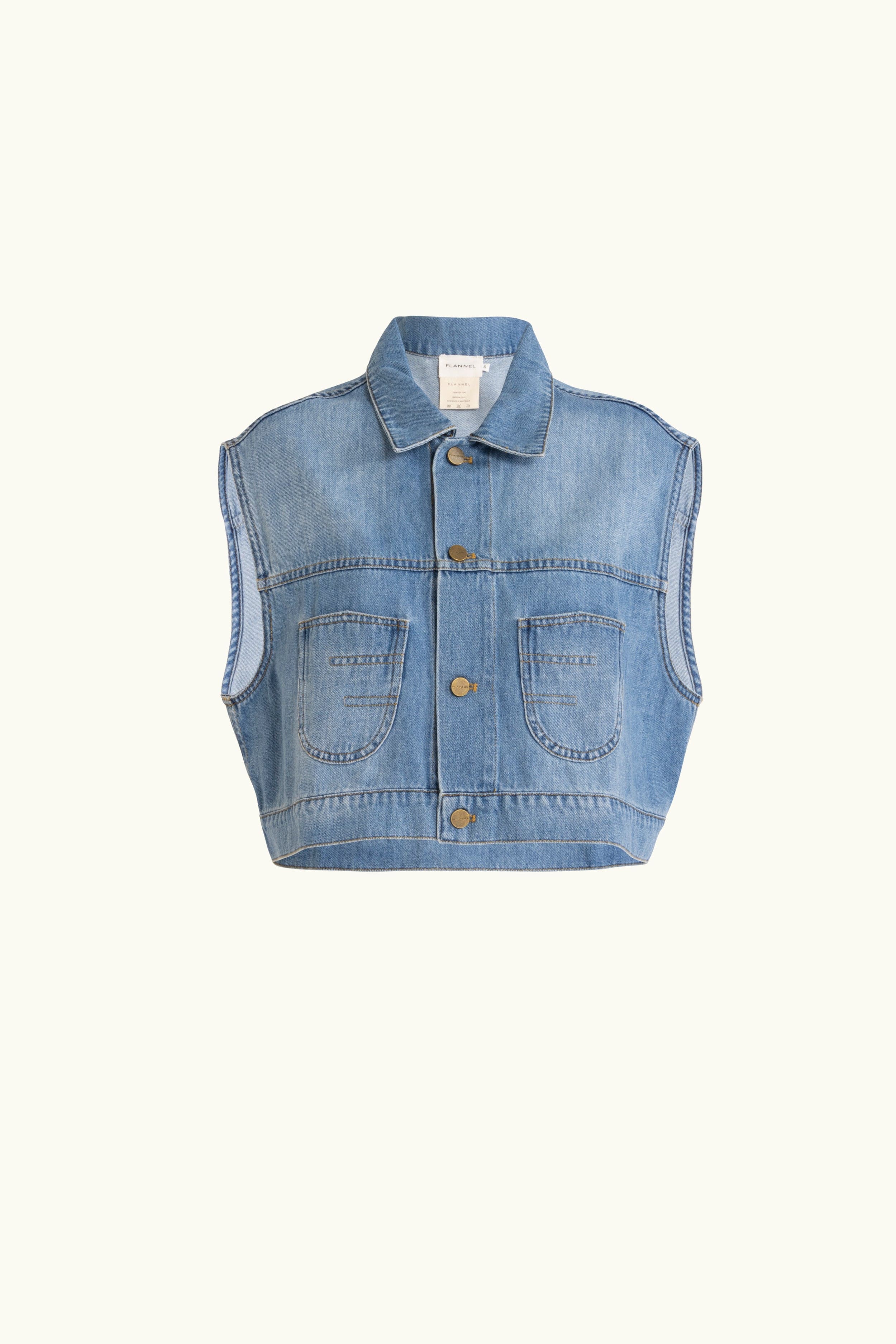 Bowen Denim Vest