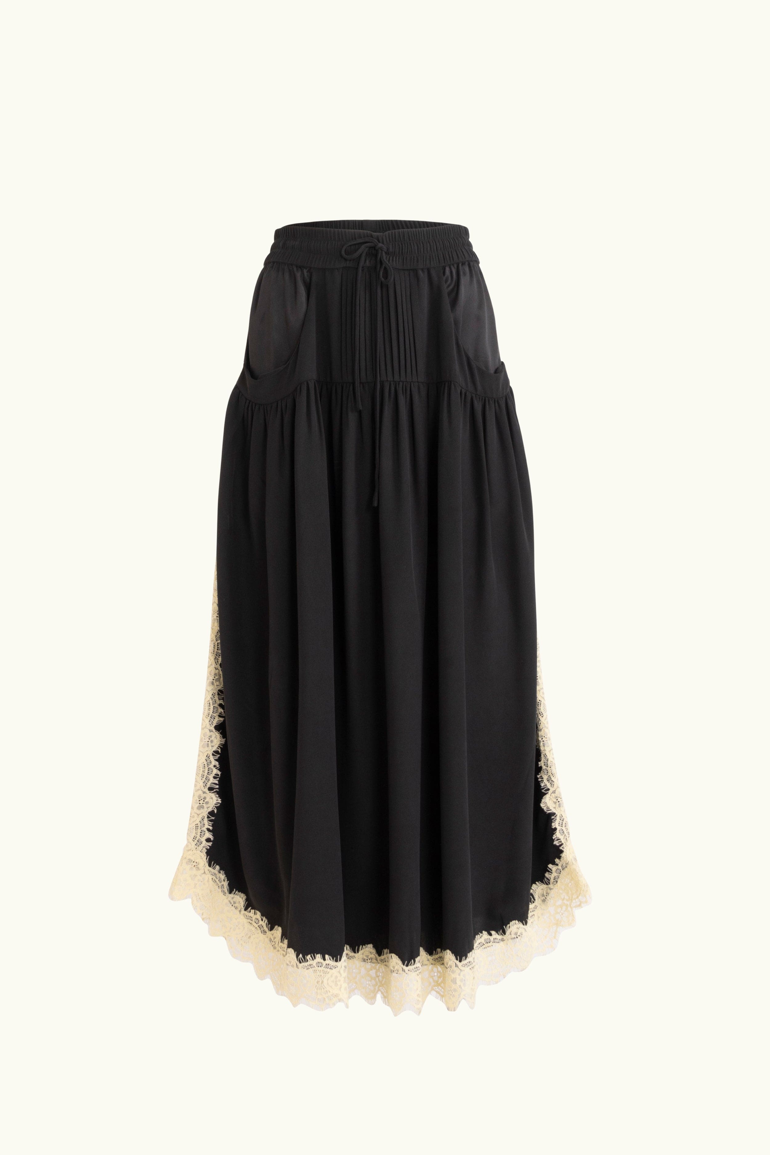 Brodie Silk & Lace Skirt