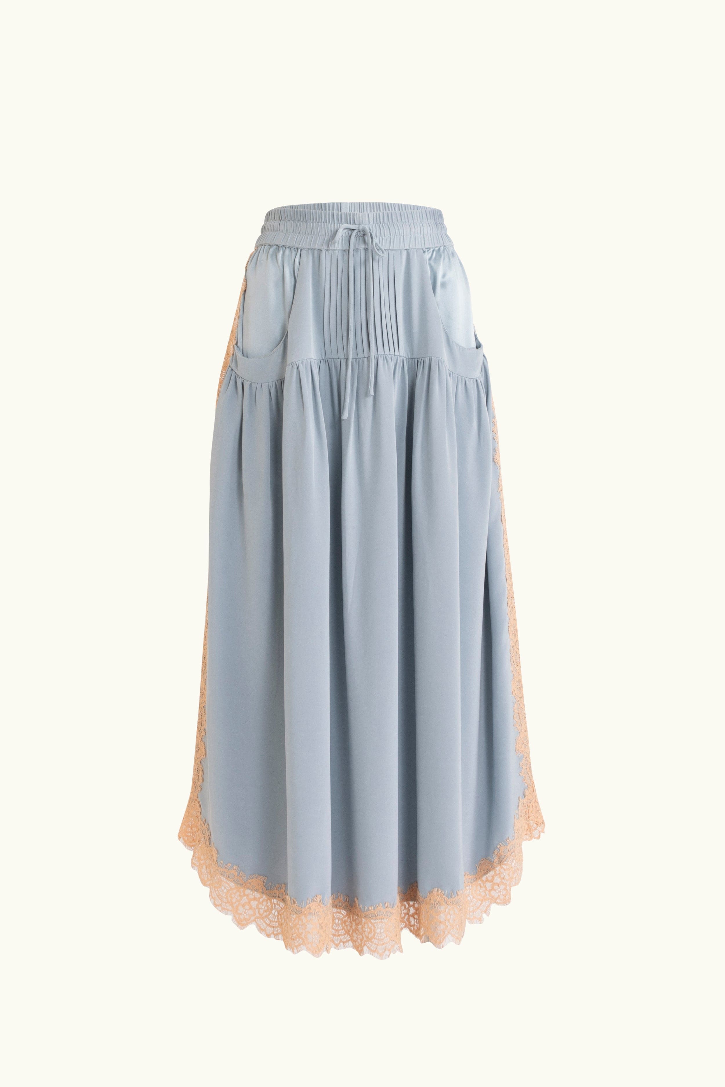 Brodie Silk & Lace Skirt