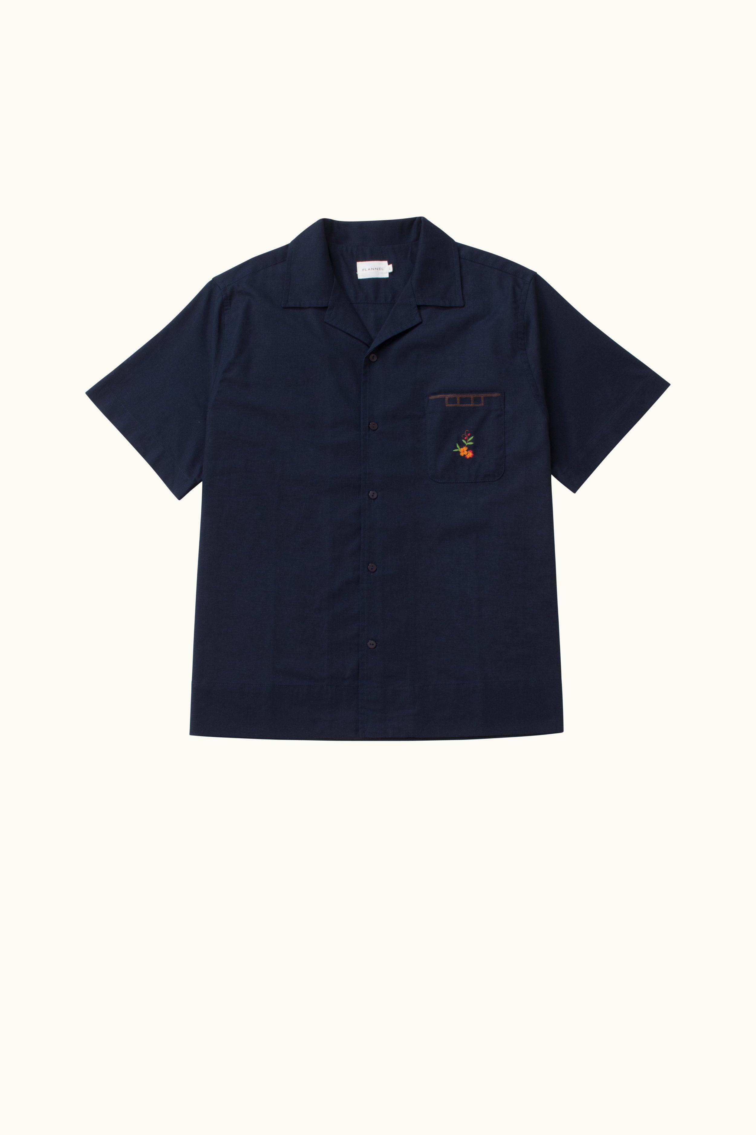 Emilio Embroidered Short Sleeve Shirt