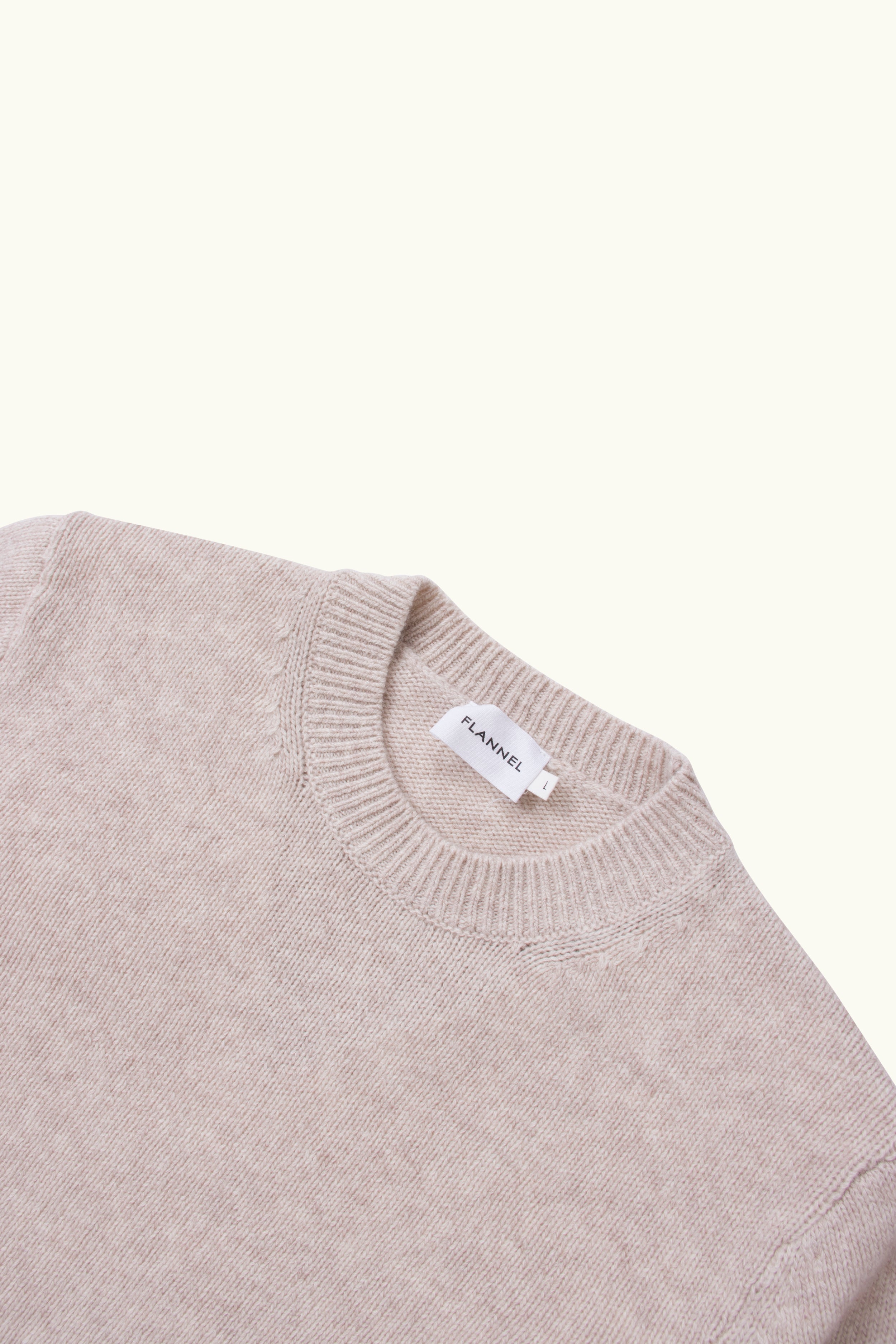 Everest Wool-Cashmere Crew Sweater