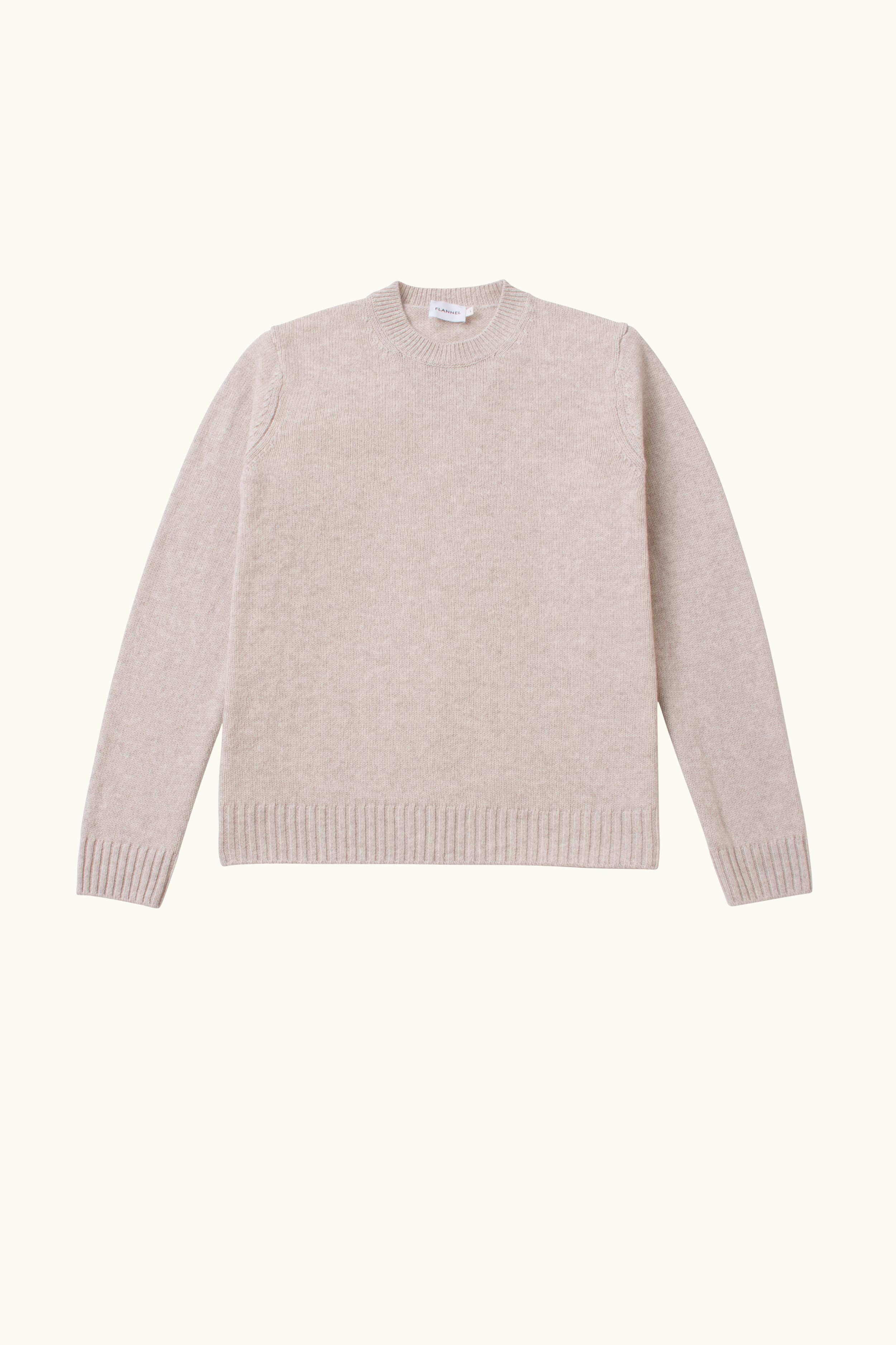 Everest Wool-Cashmere Crew Sweater