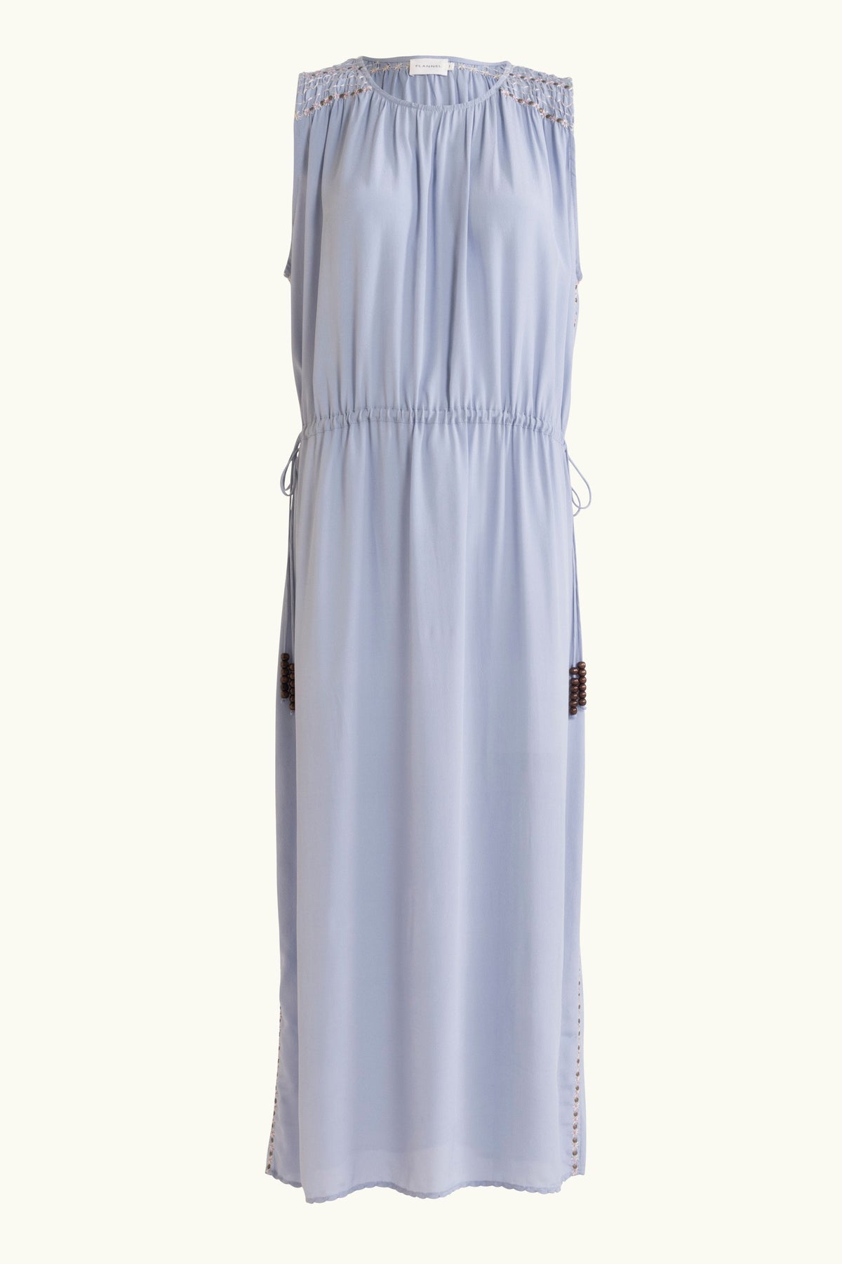 Gemini Crepe De Chine Sleeveless Dress