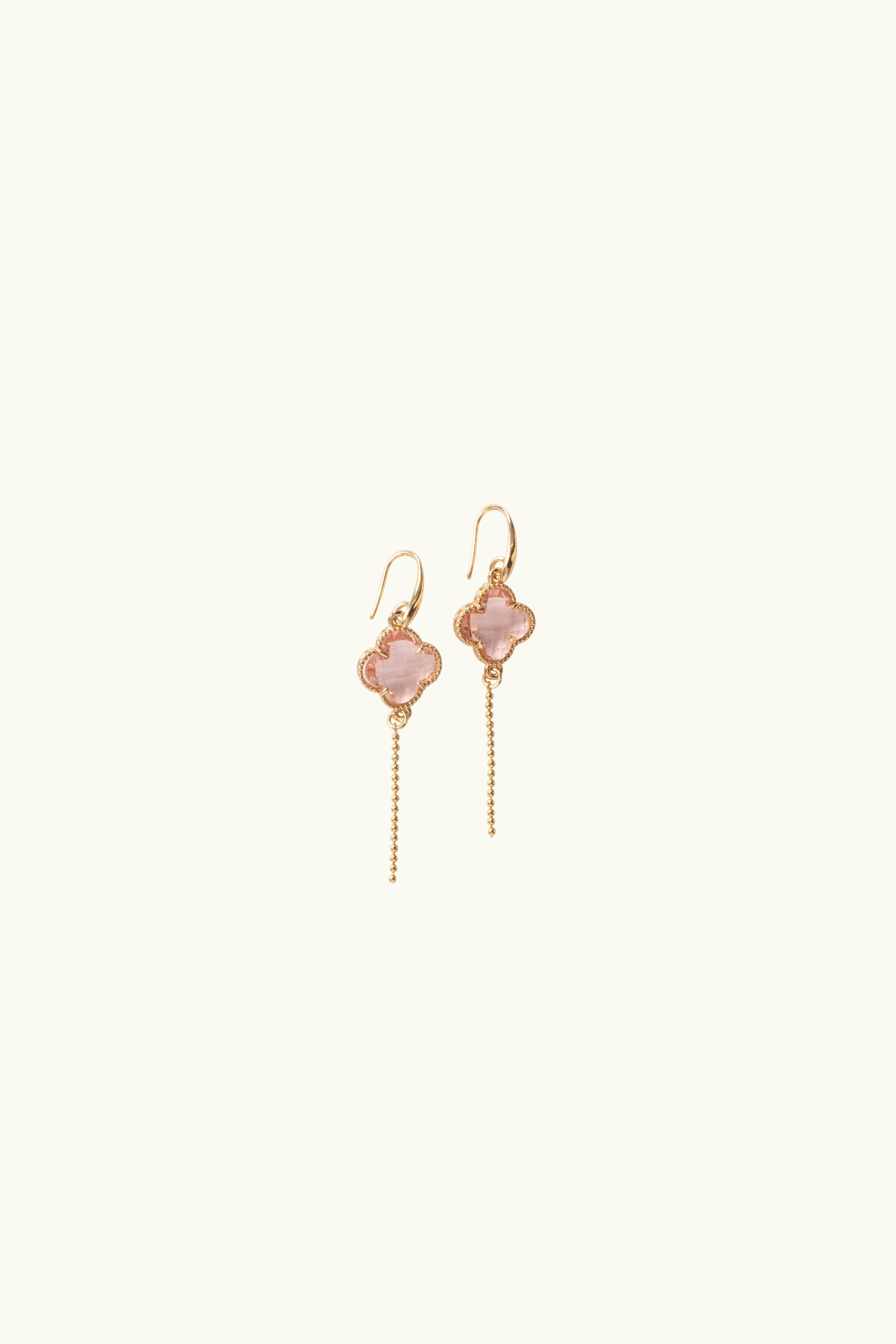 Gabbi Kelly Champagne Clover Earring