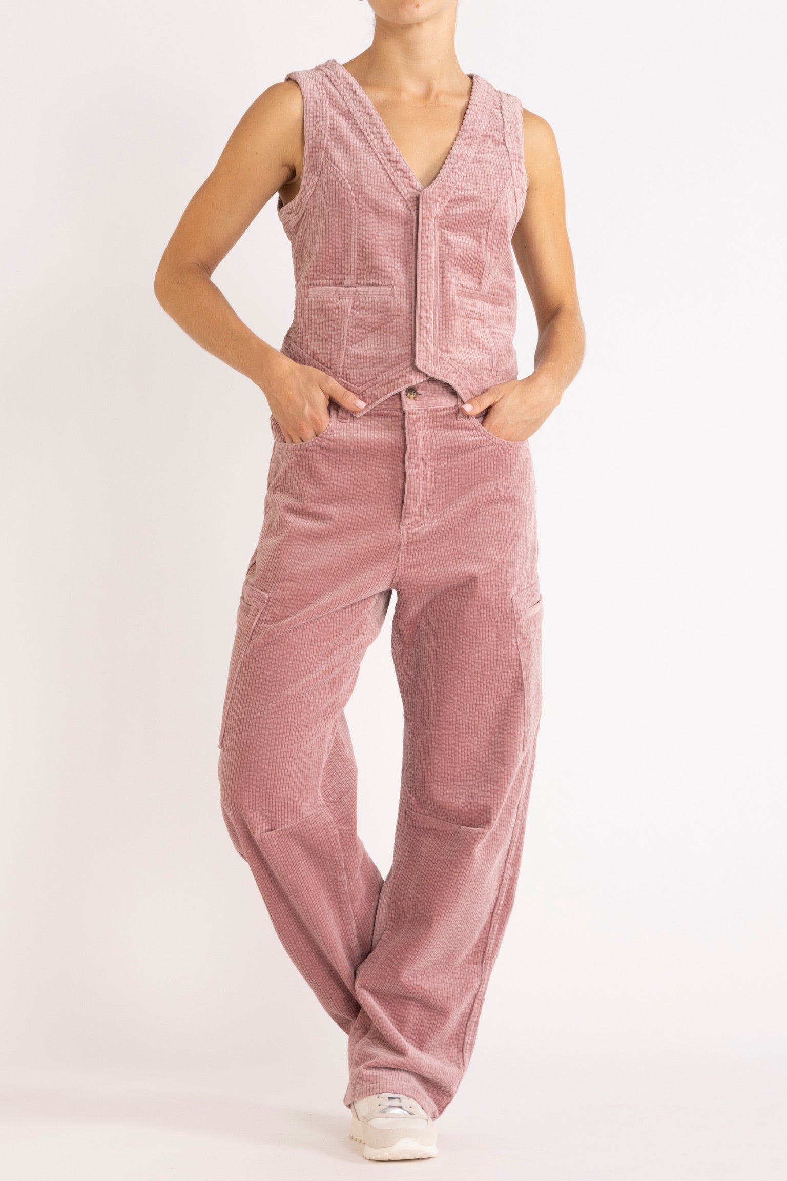 Dune Bow Leg Corduroy Pant