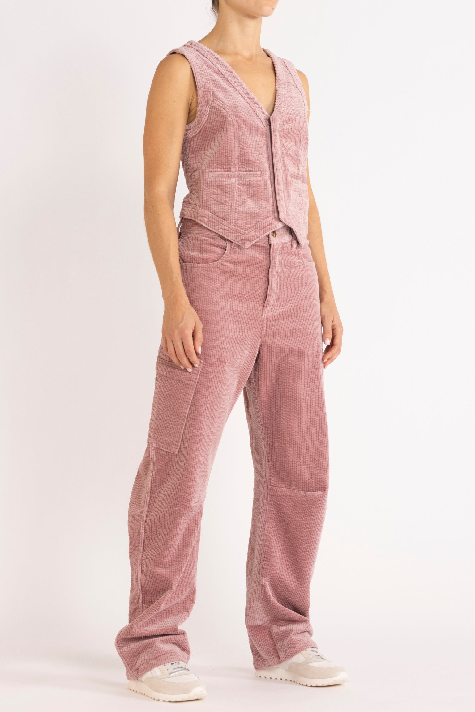 Dune Bow Leg Corduroy Pant