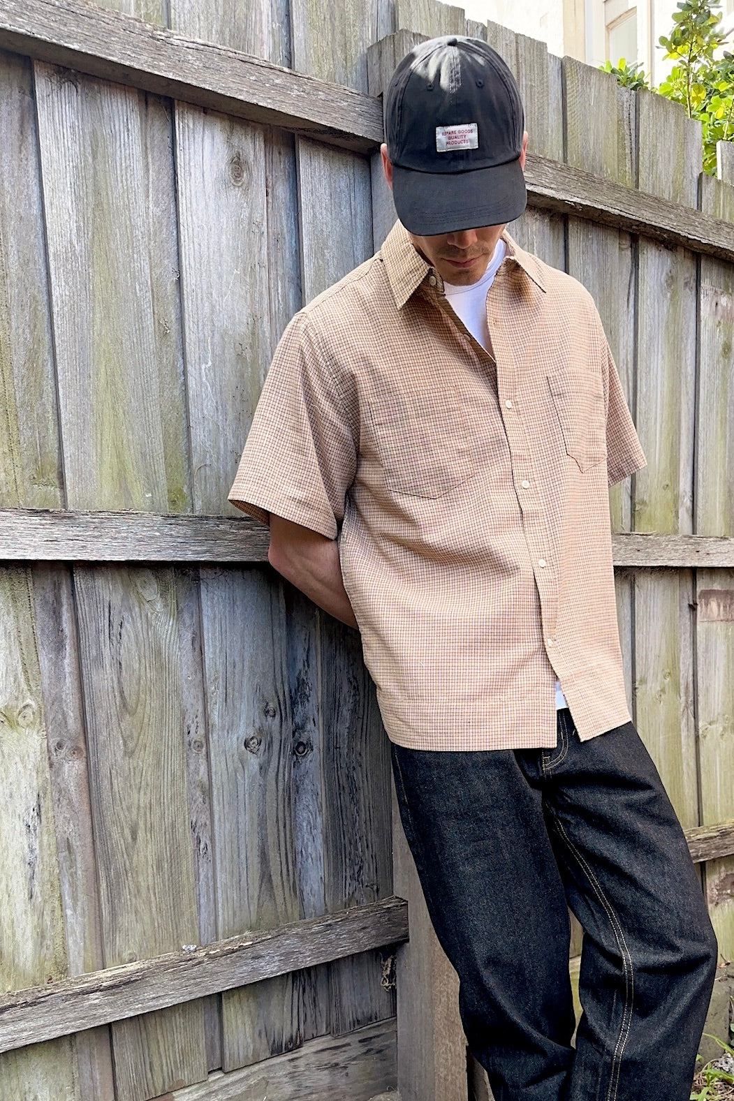 Travis Check Cotton Short Sleeve Shirt
