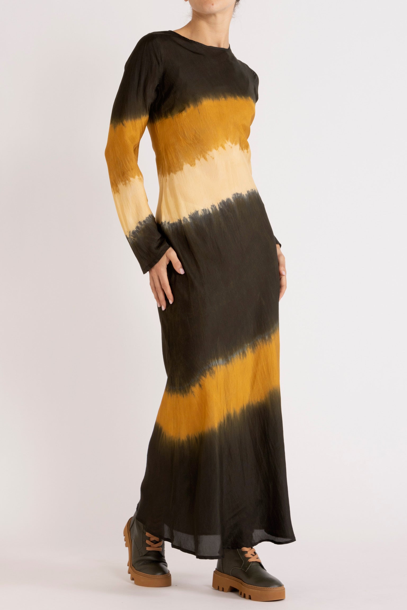 Jazz Silk Habotai Bias Dress