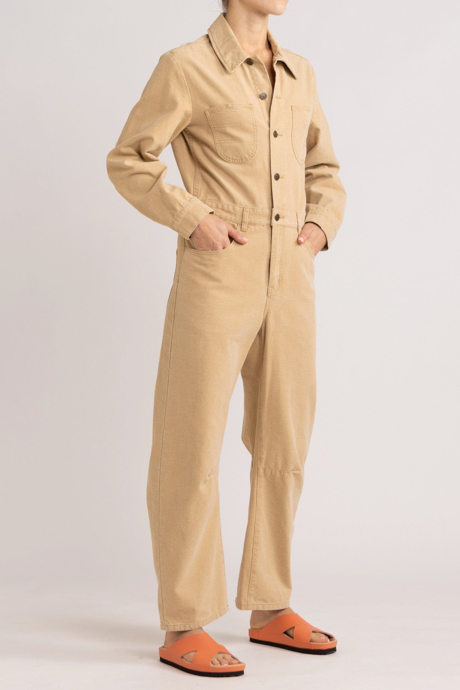 Cassidy Cotton Twill Jumpsuit