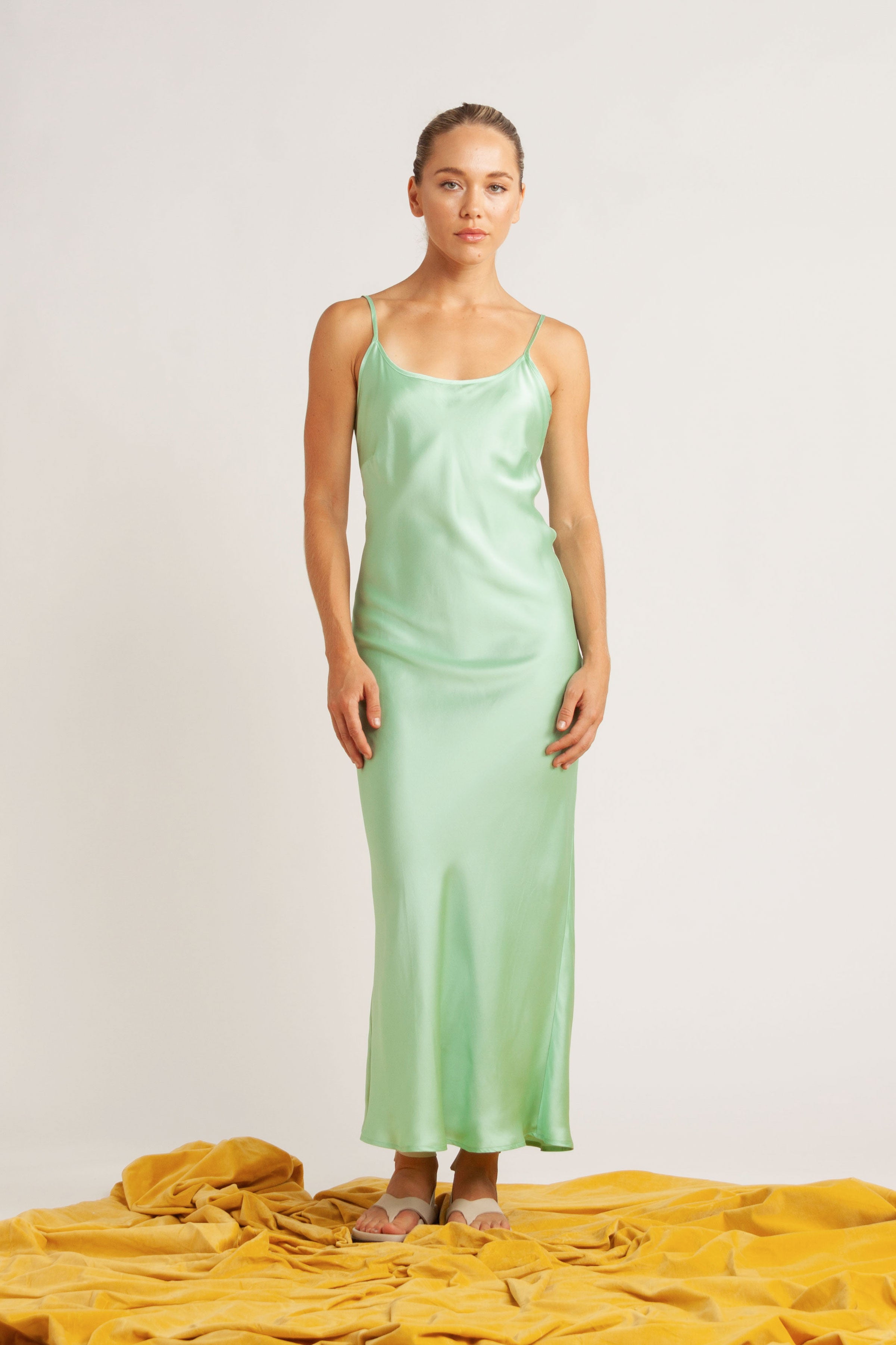 Essential Bias Washed Silk Slip