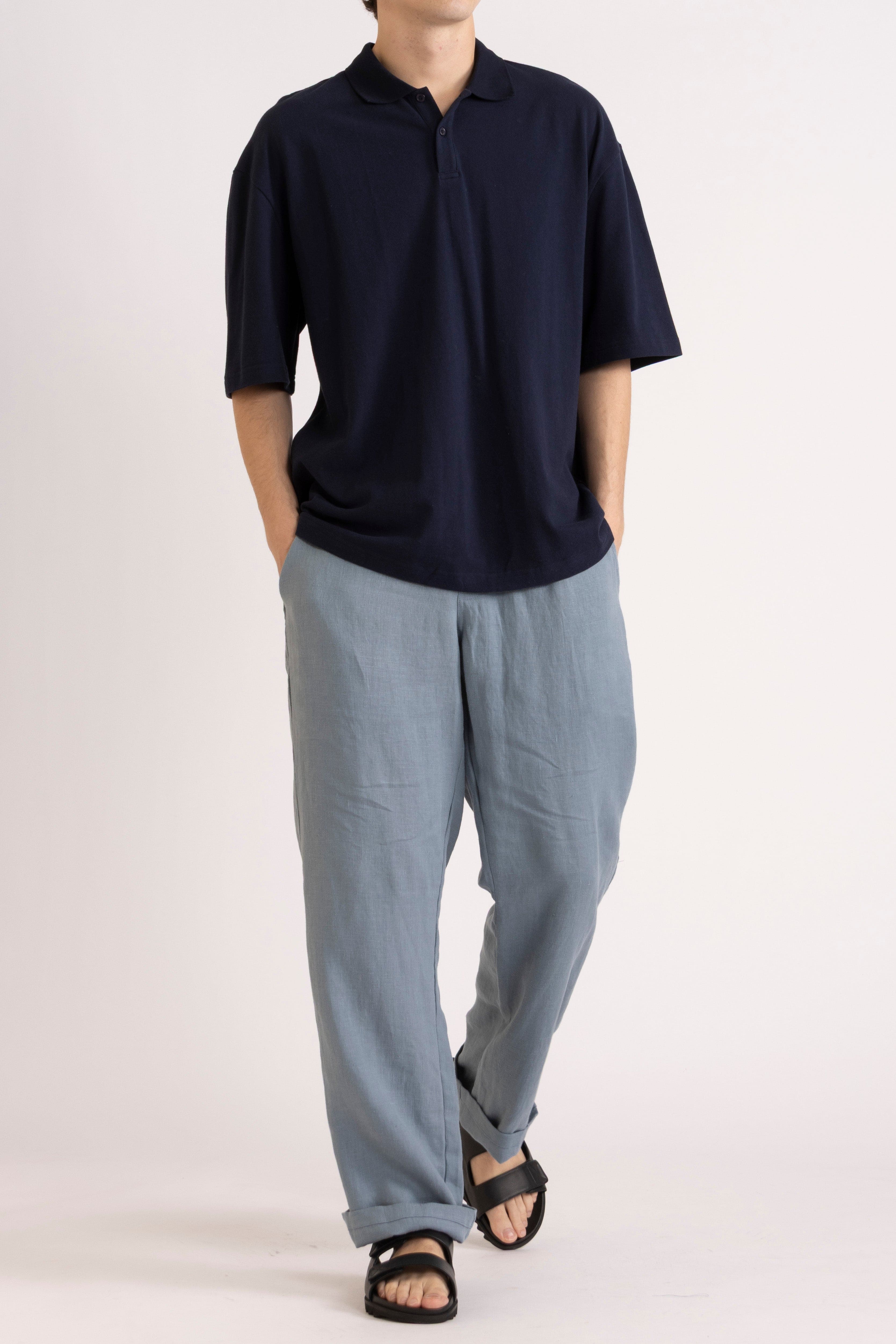Kyoto Cotton Piquet Oversized Polo