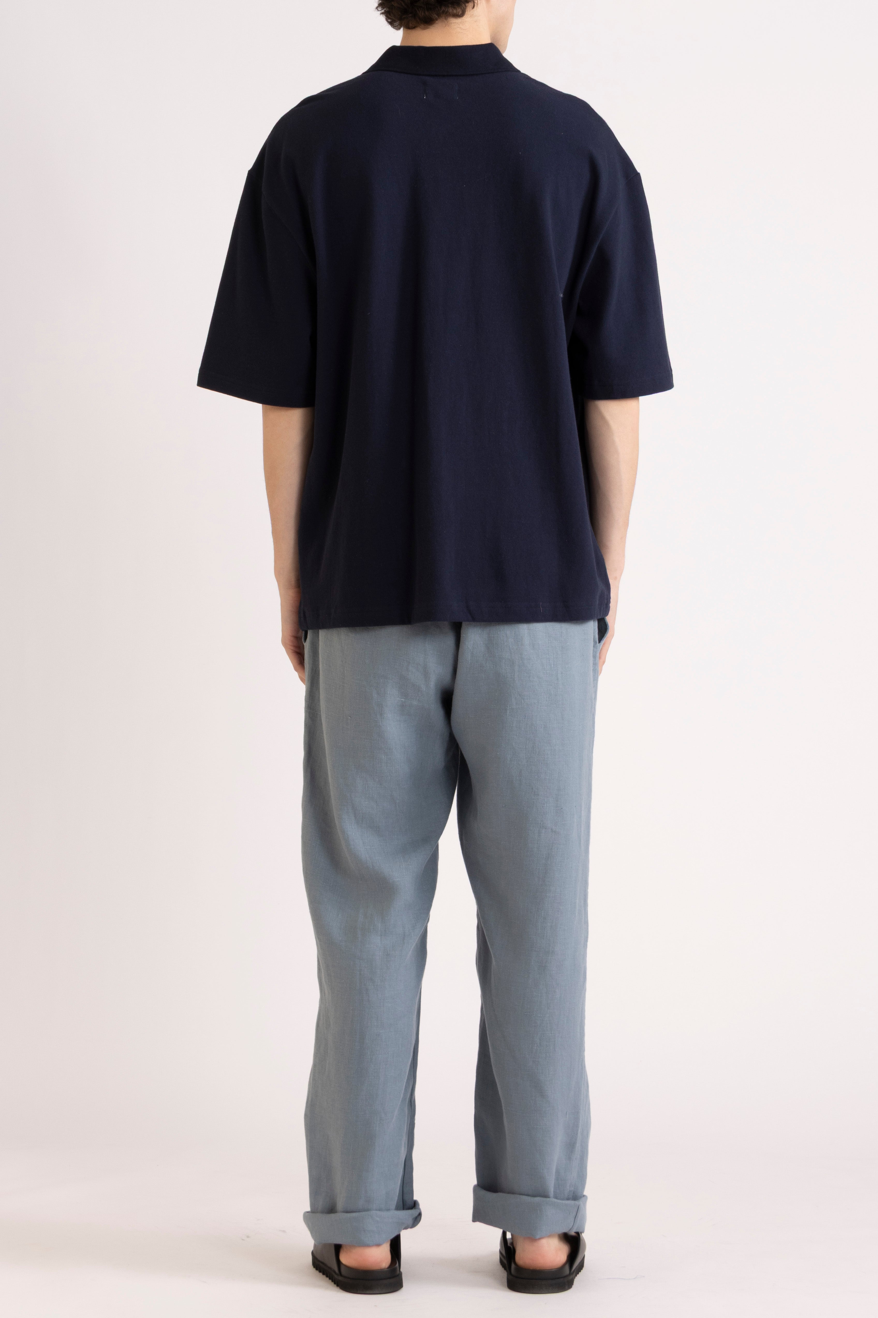 Toby Linen Drawstring Pant