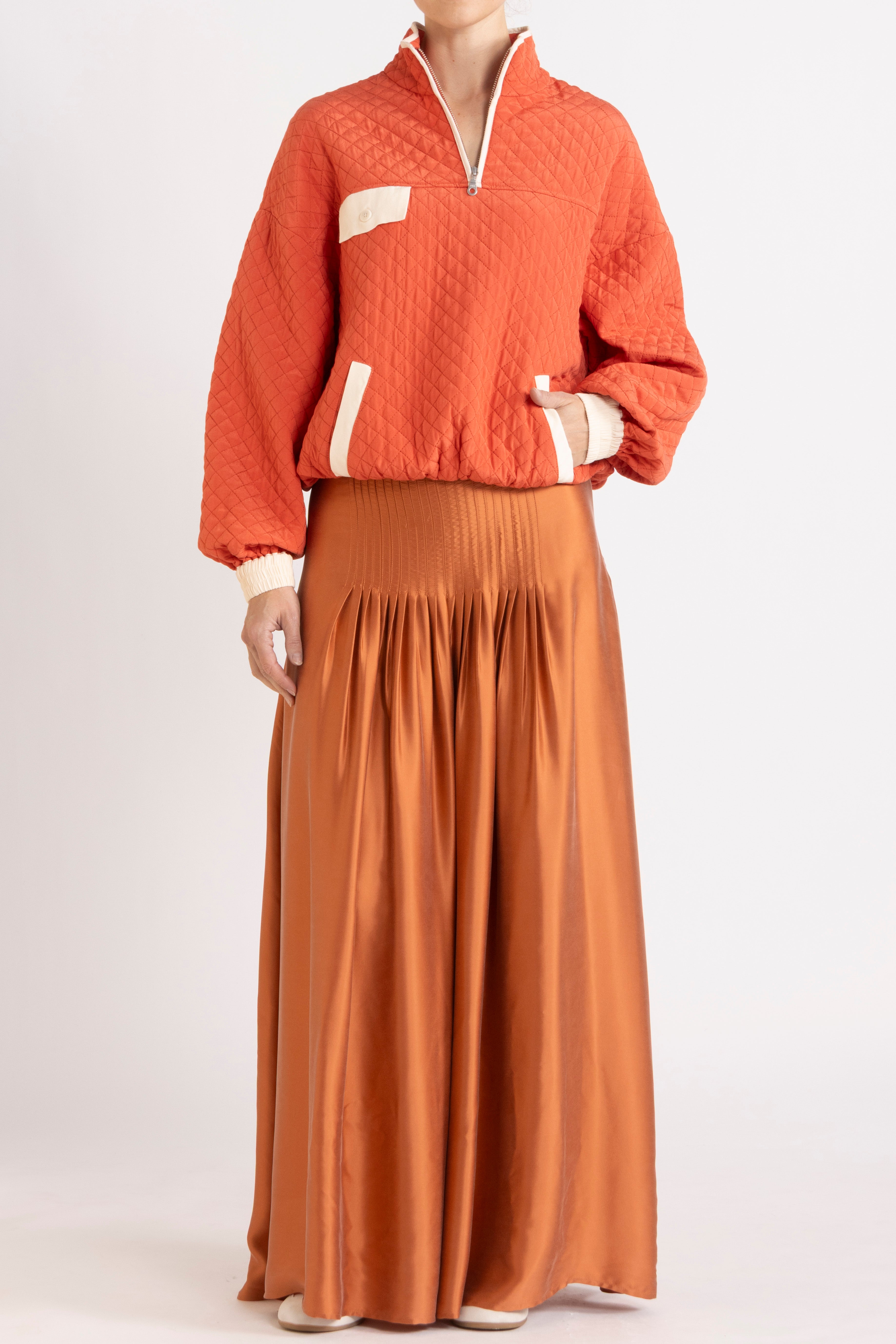 Amora Quilted Sweater