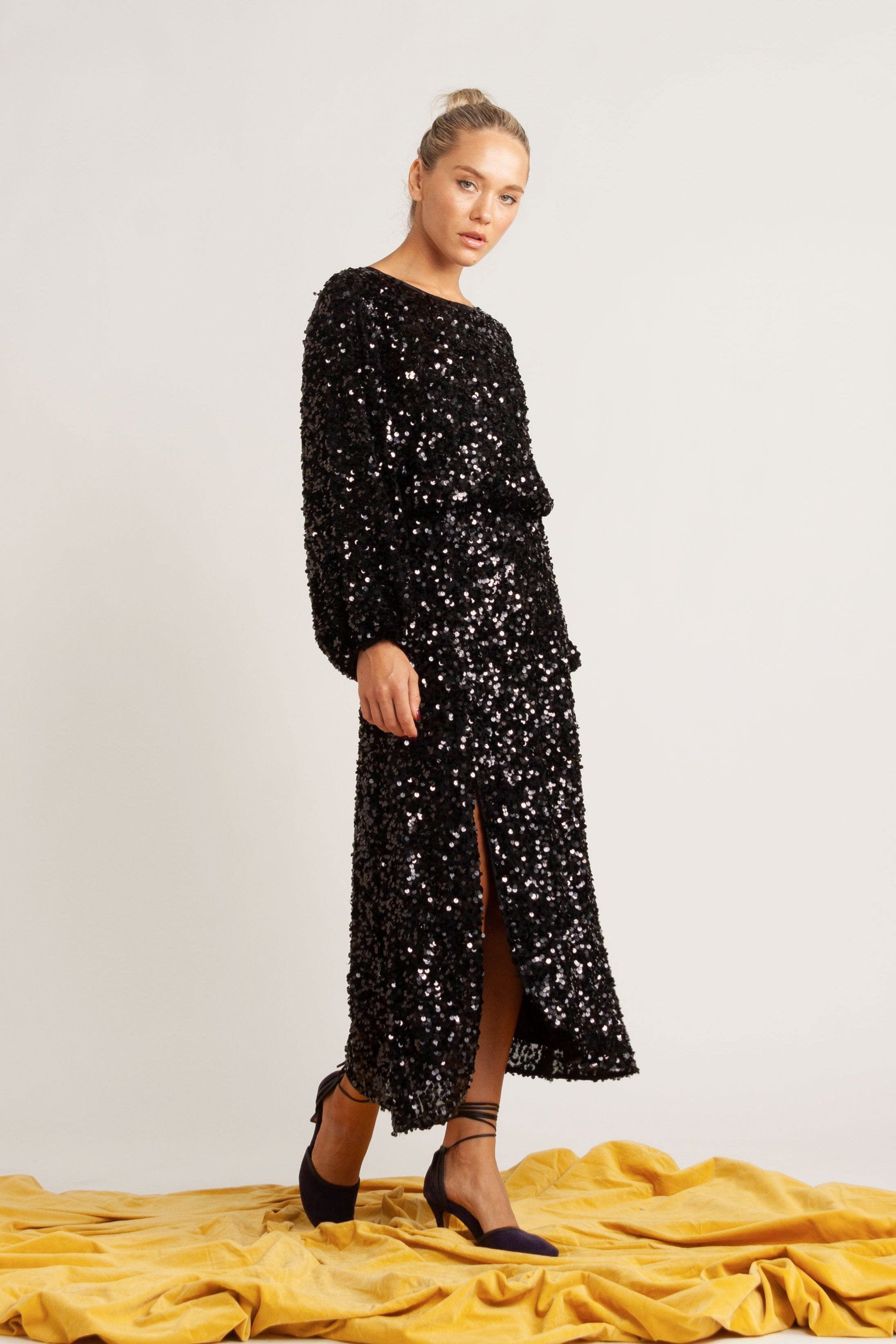 Alana Sequin Dress