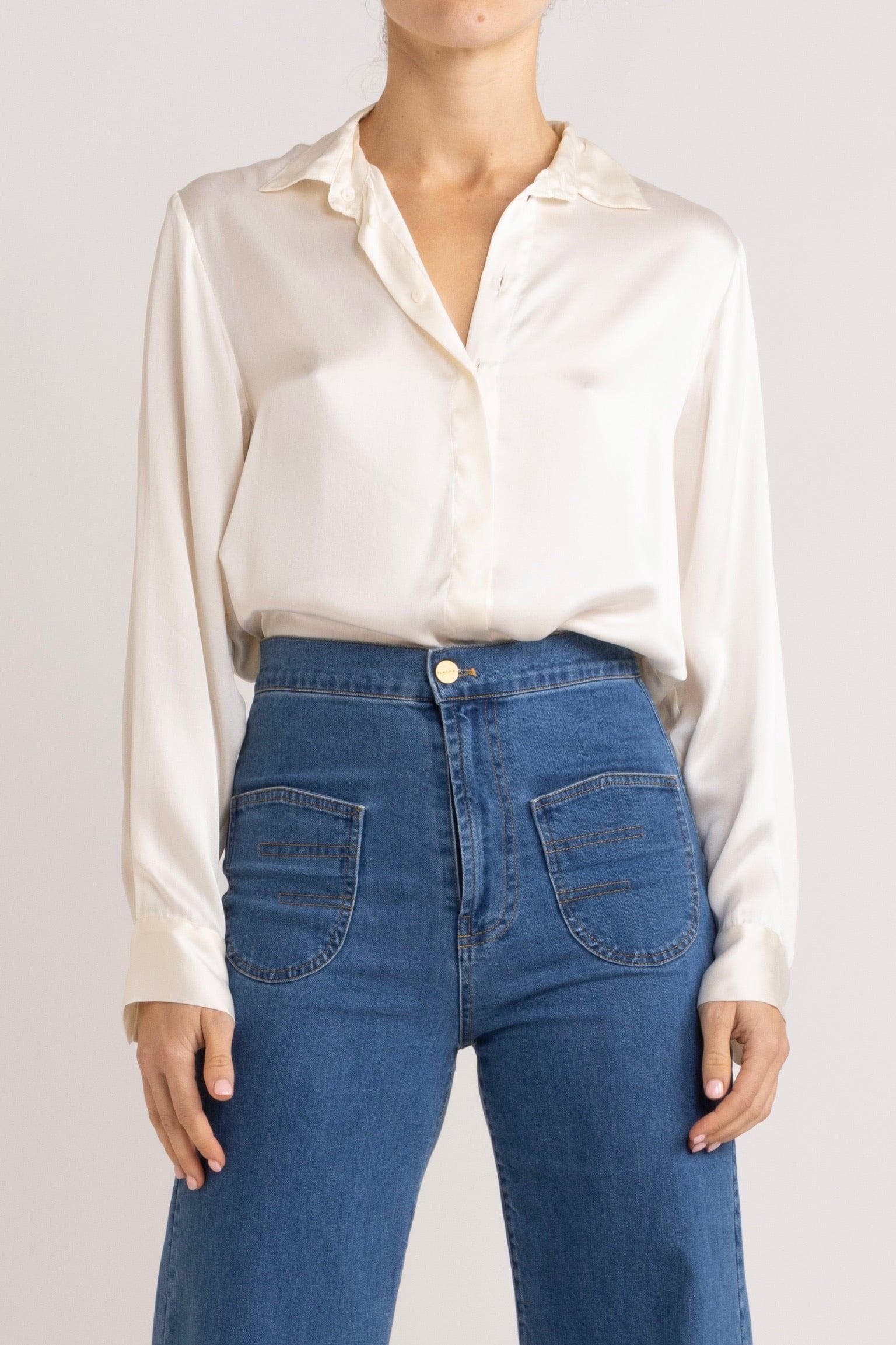 Essential Washed Silk Shirt