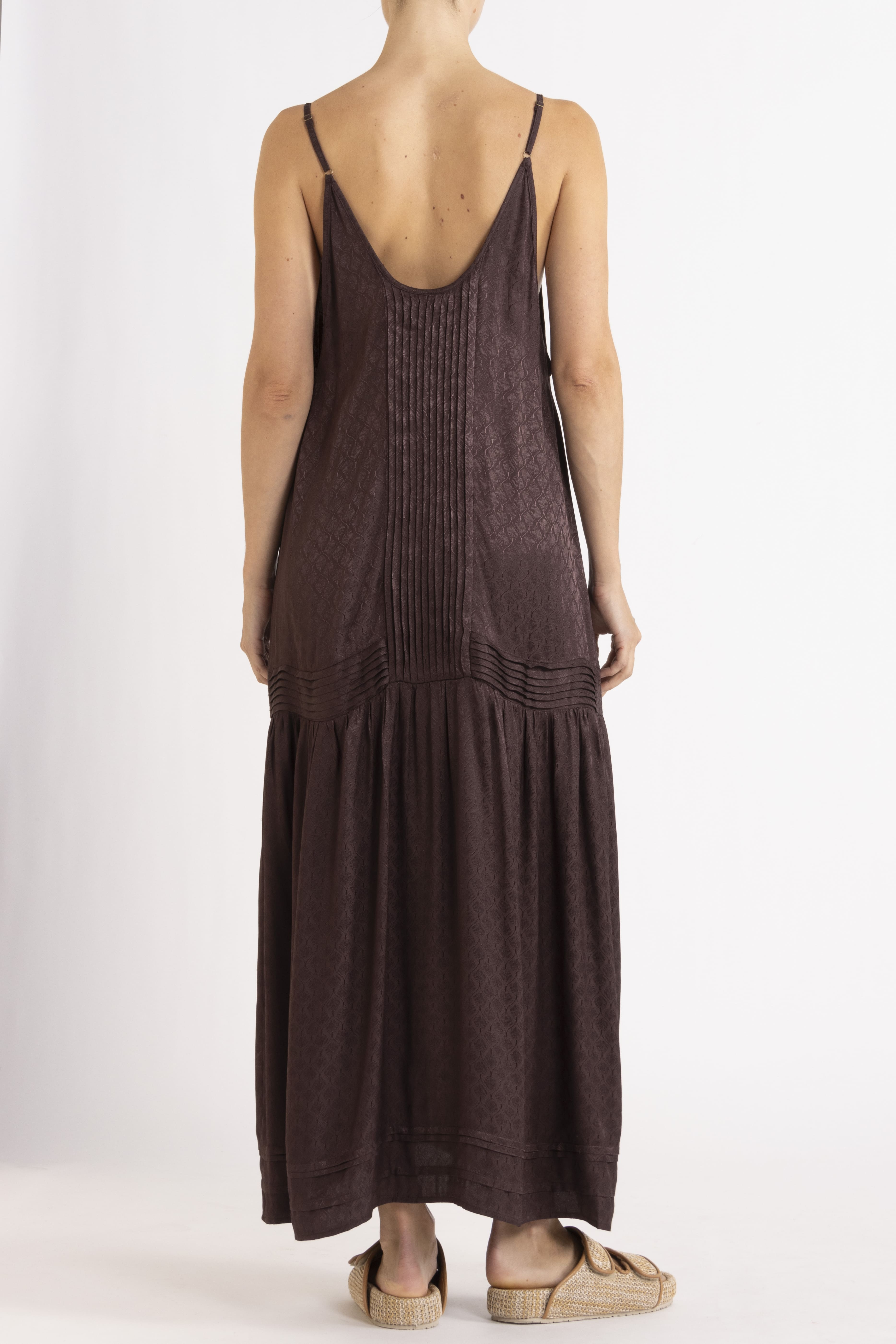 Sierra Jacquard Cami Dress