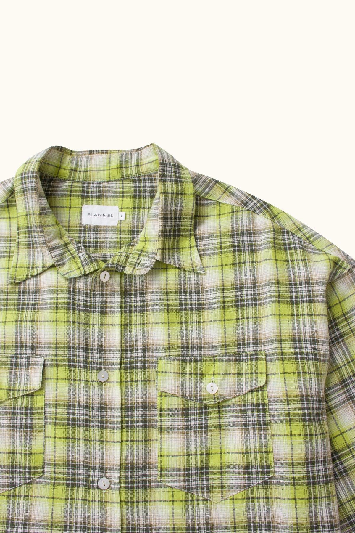 Kaspar Hemp-Cotton Check Shirt