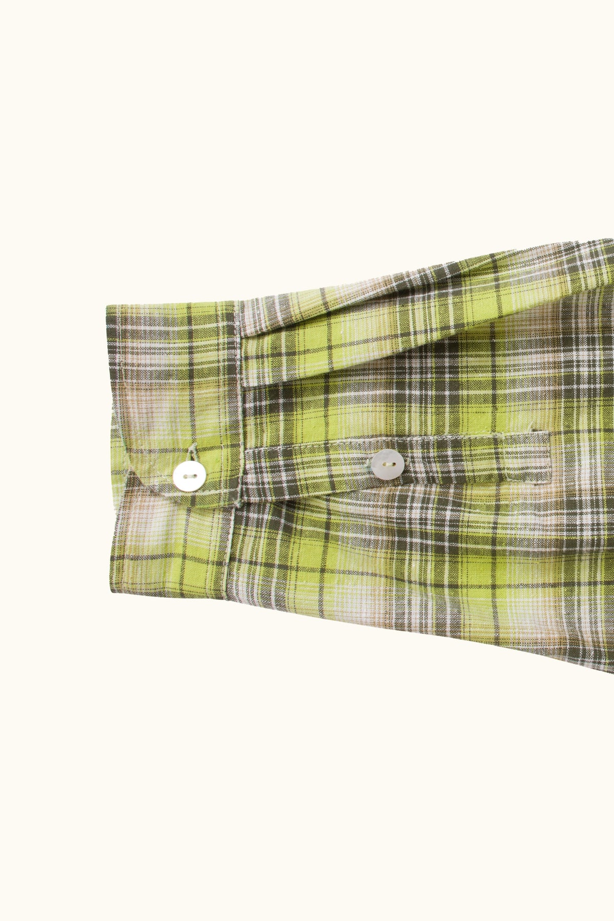 Kaspar Hemp-Cotton Check Shirt