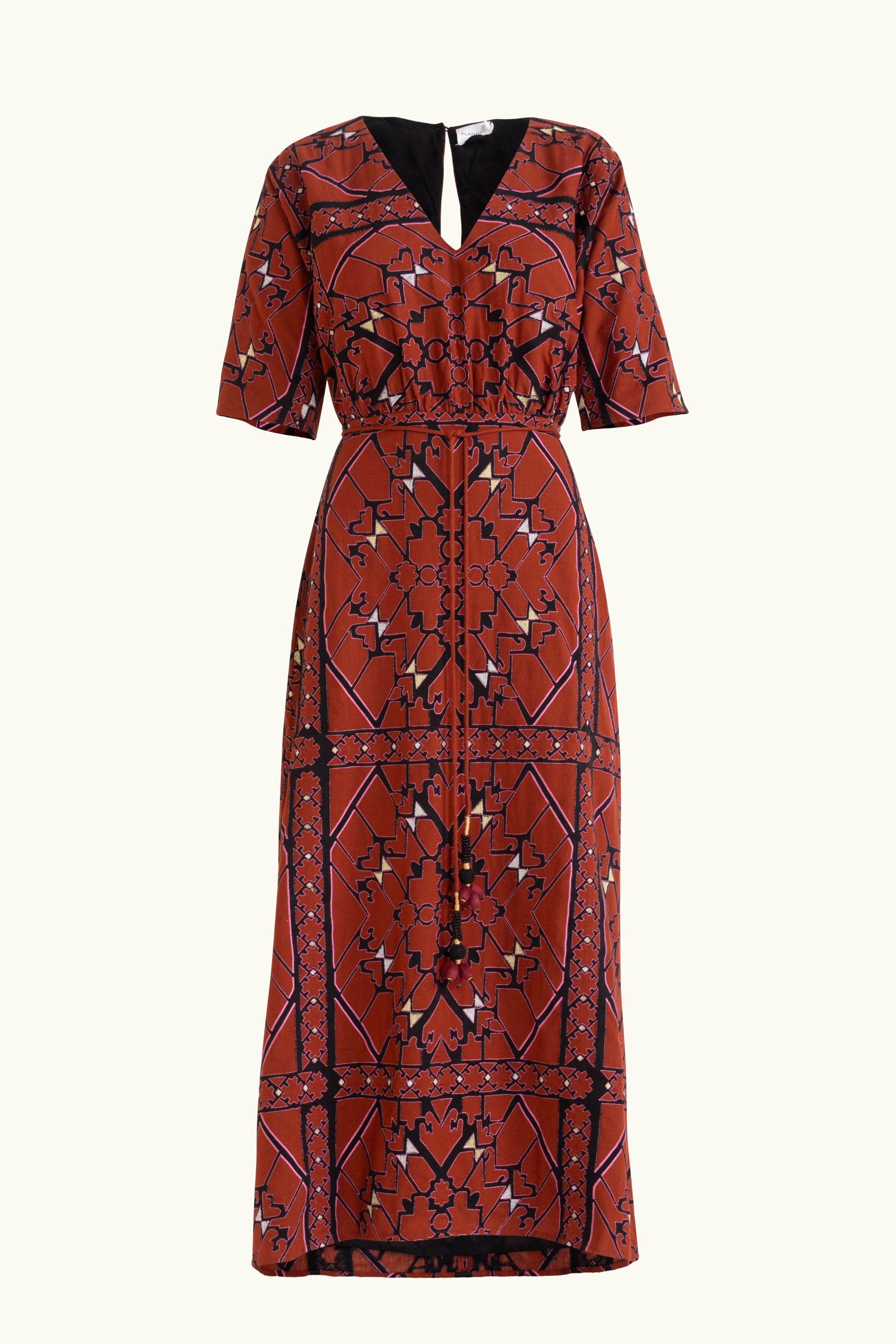 Jericho Embroidered Cotton Dress