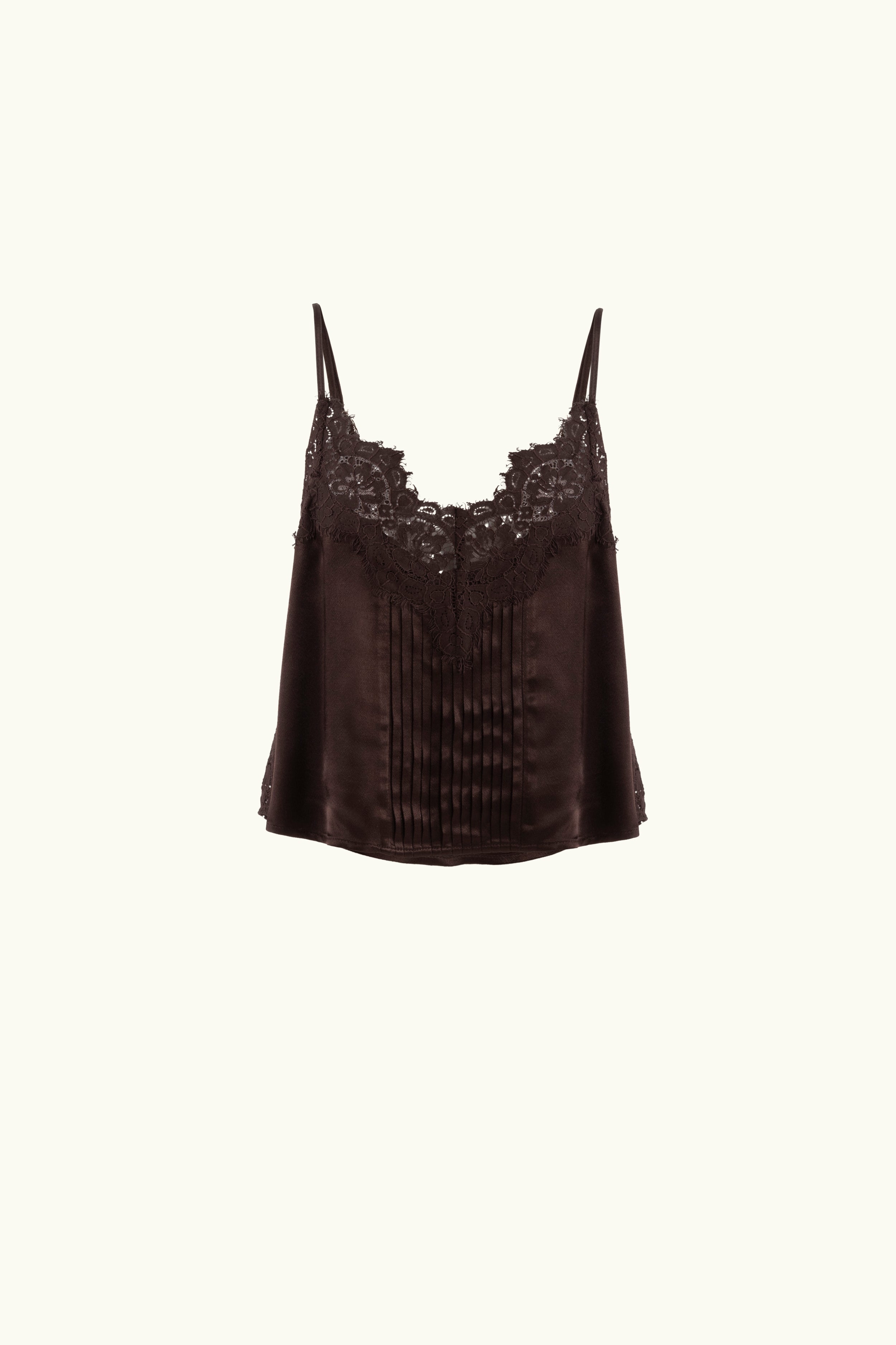 Lenny Satin Lace Cami