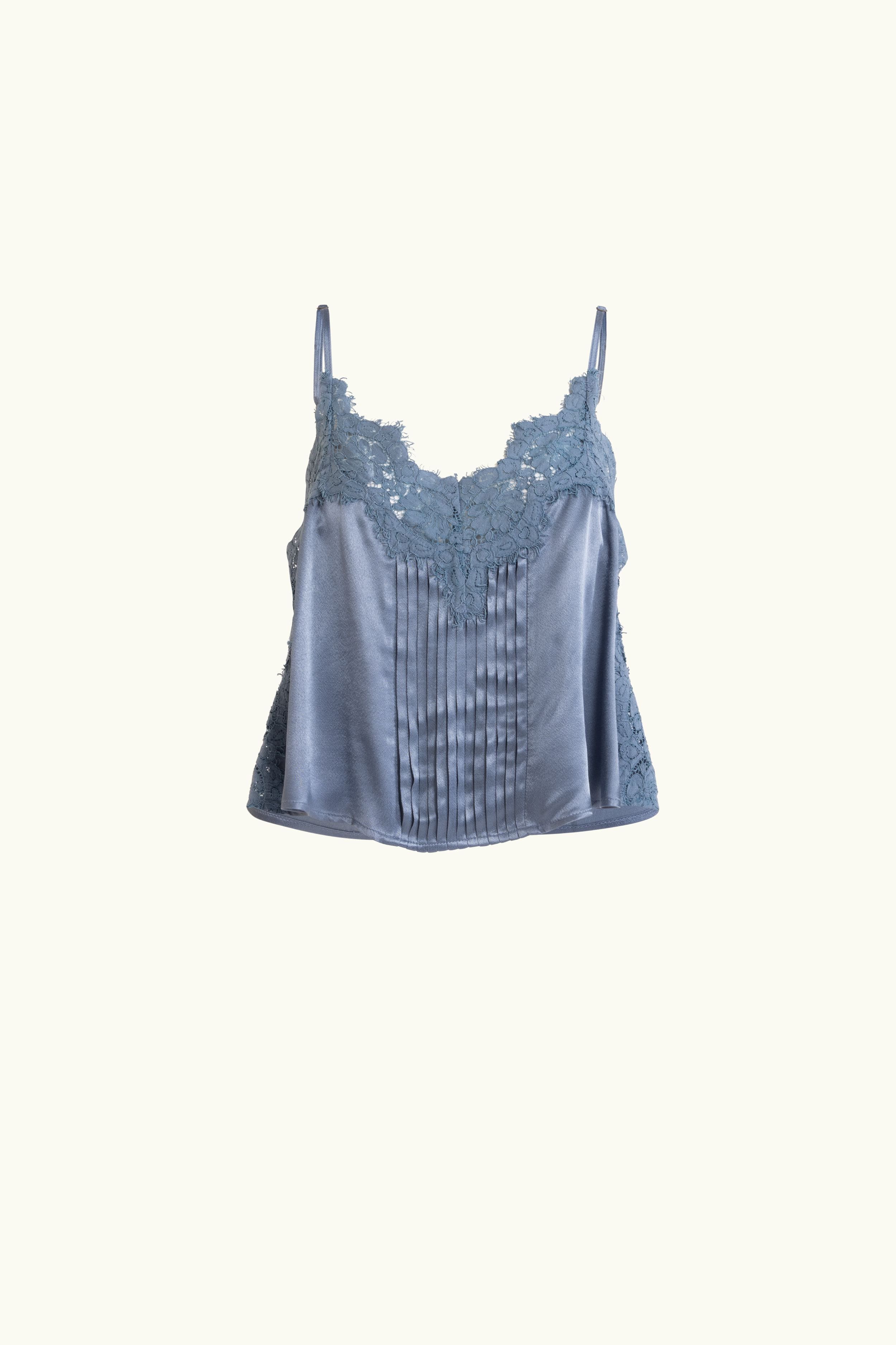 Lenny Satin Lace Cami