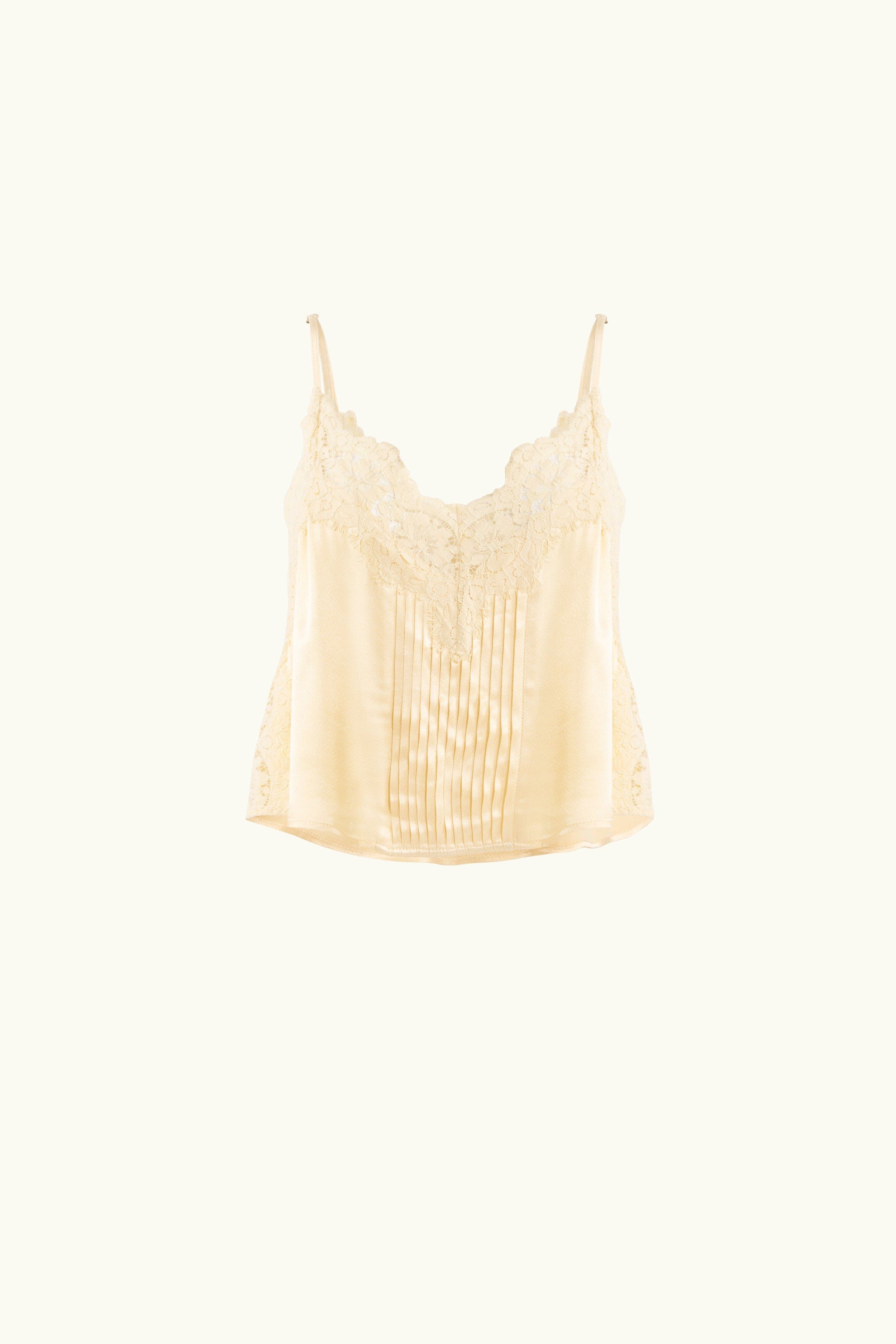 Lenny Satin Lace Cami