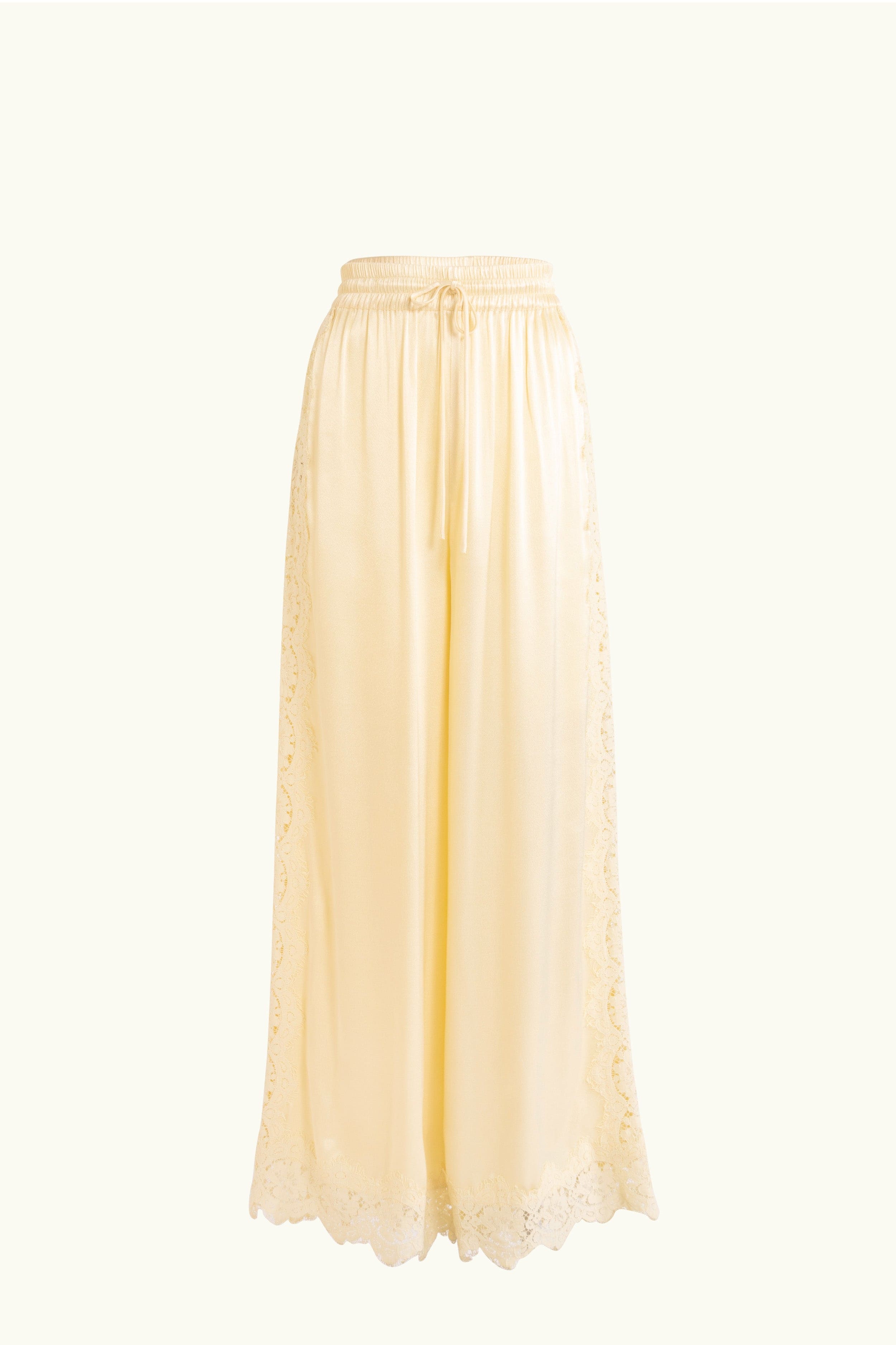Lenny Satin Lace Pant