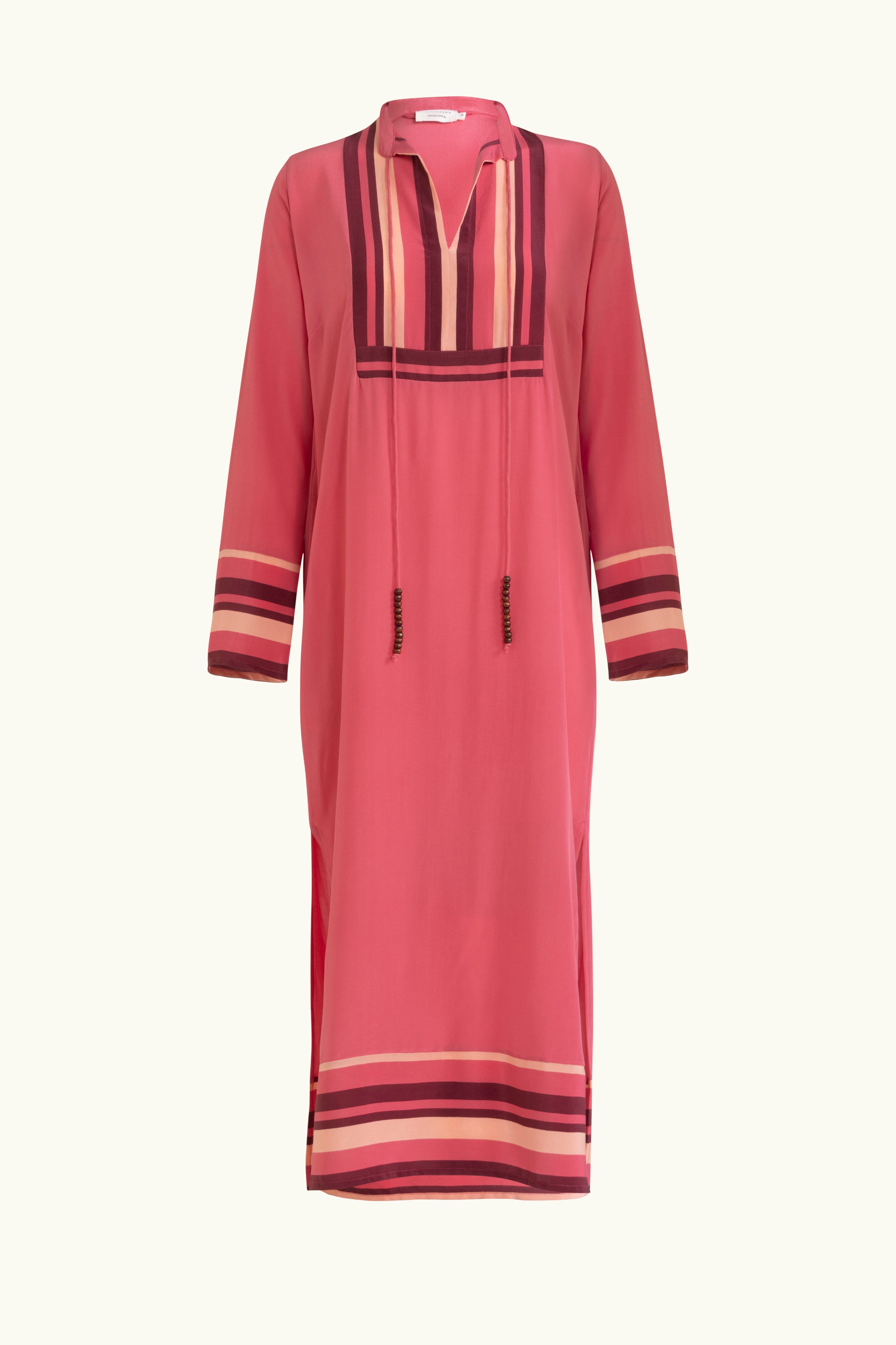 Lilia Silk Crepe de Chine Tunic Dress