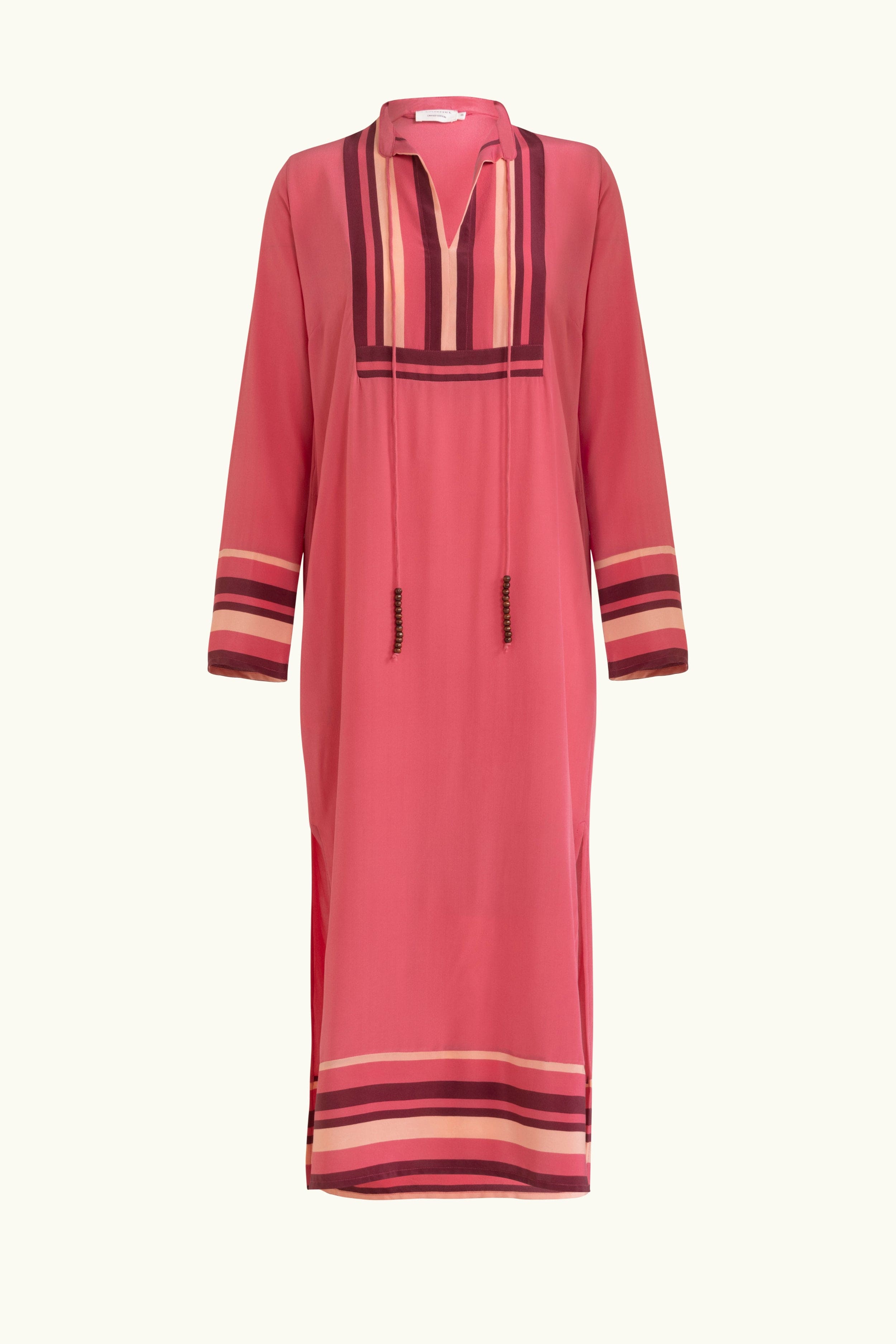 Lilia Silk Crepe de Chine Tunic Dress