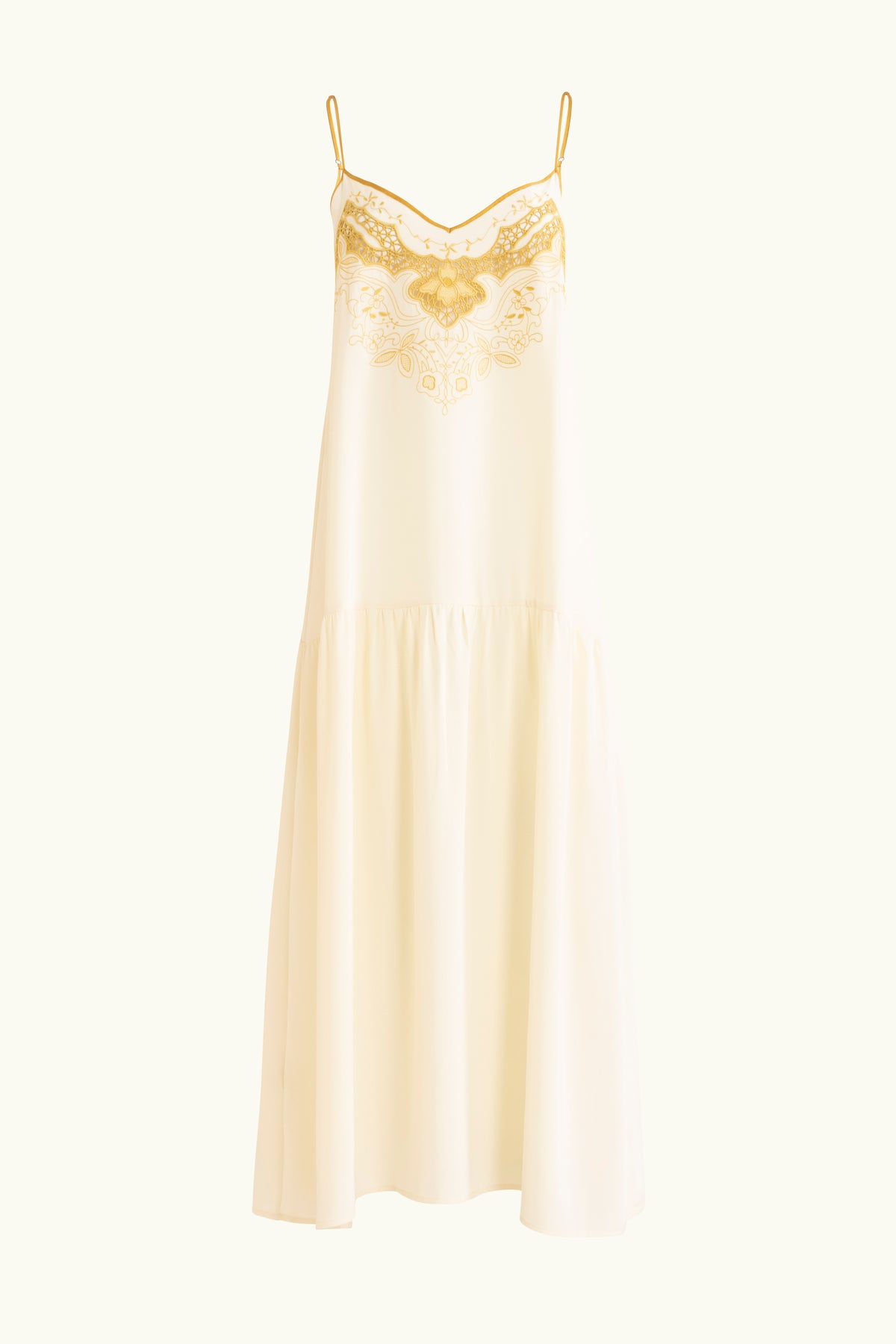 Lina Silk Crepe Cami Dress