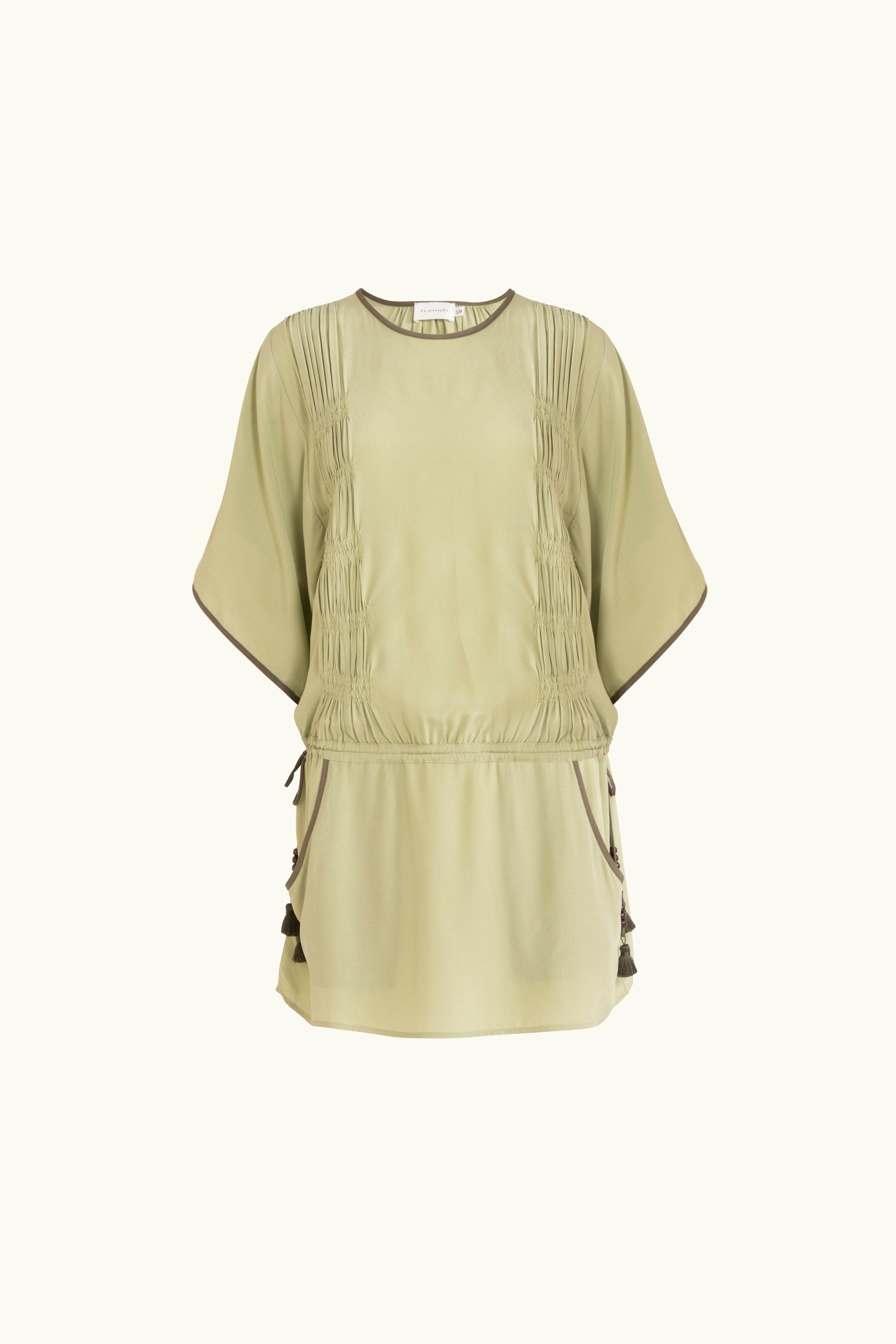 Marigold Gathered Short Tunic