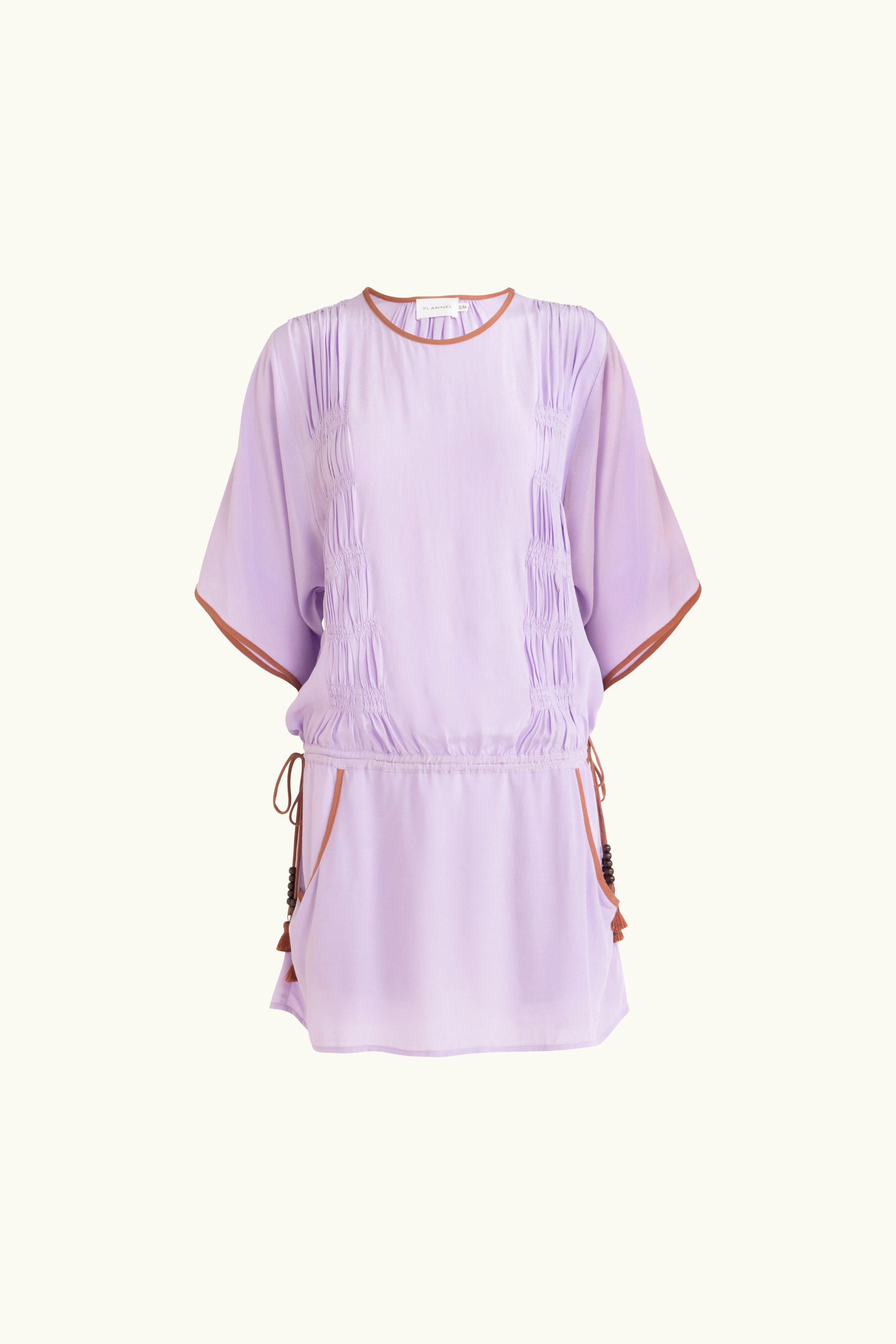 Marigold Gathered Short Tunic