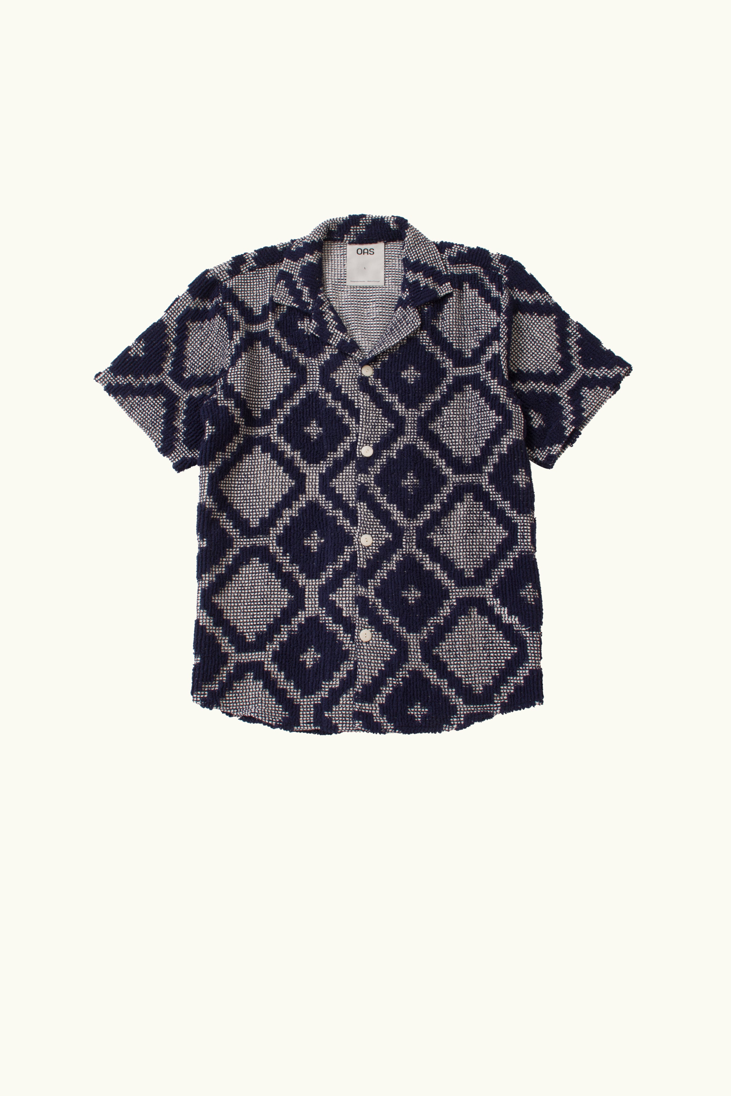 OAS Cuba Crochet Shirt