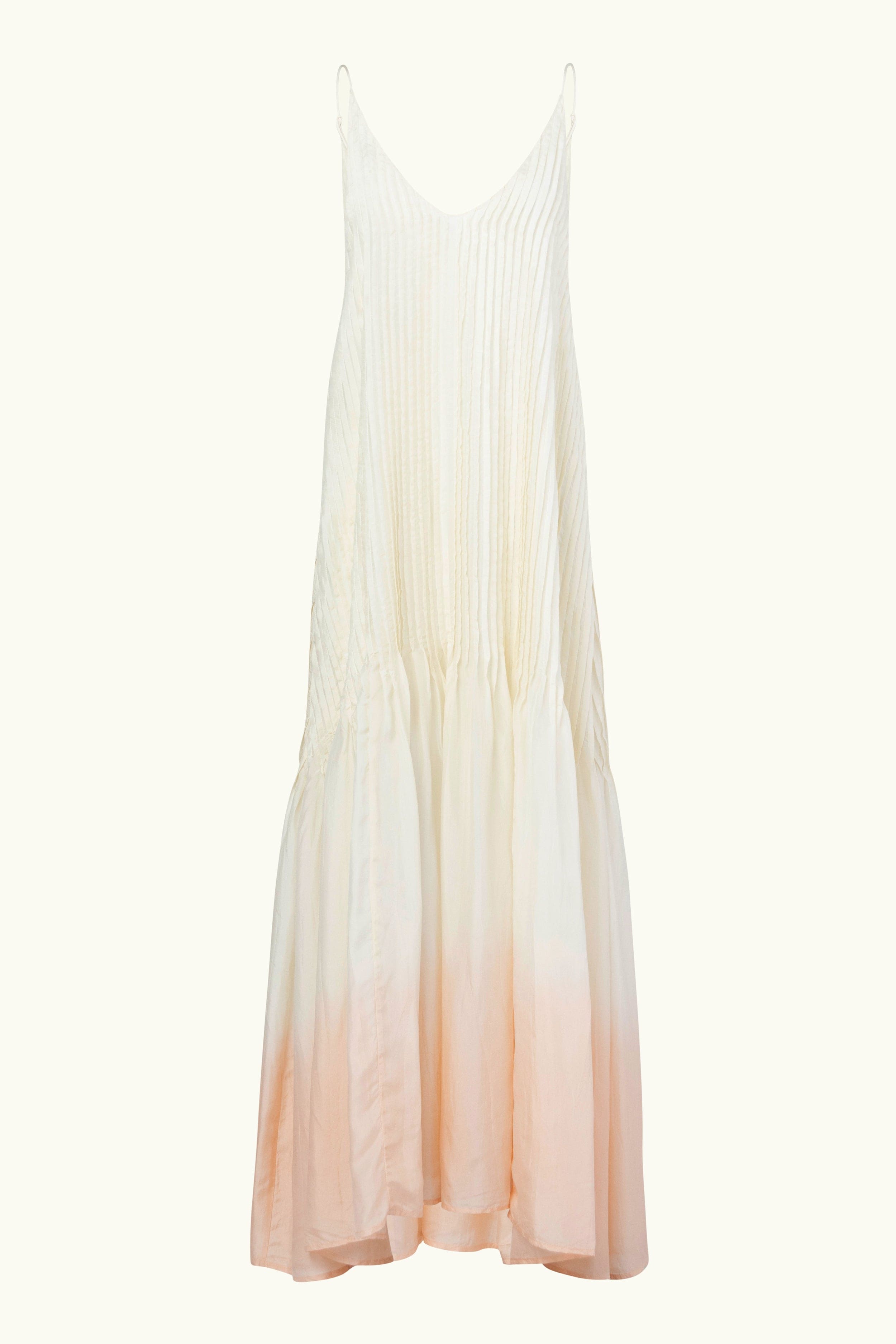 Ottavia Silk Dip-Dye Cami Dress