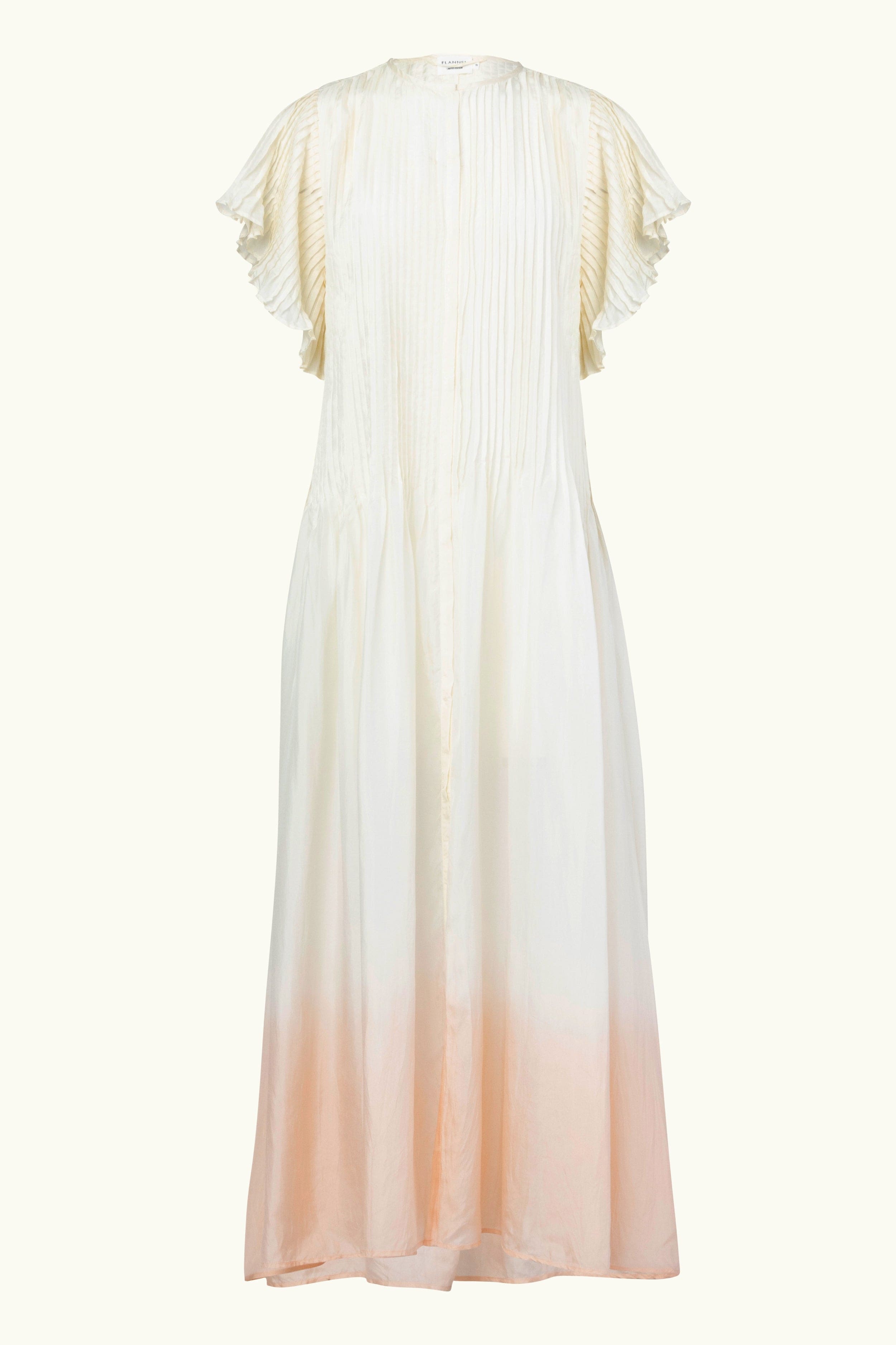 Ottavia Silk Dip-Dye Shirt Dress