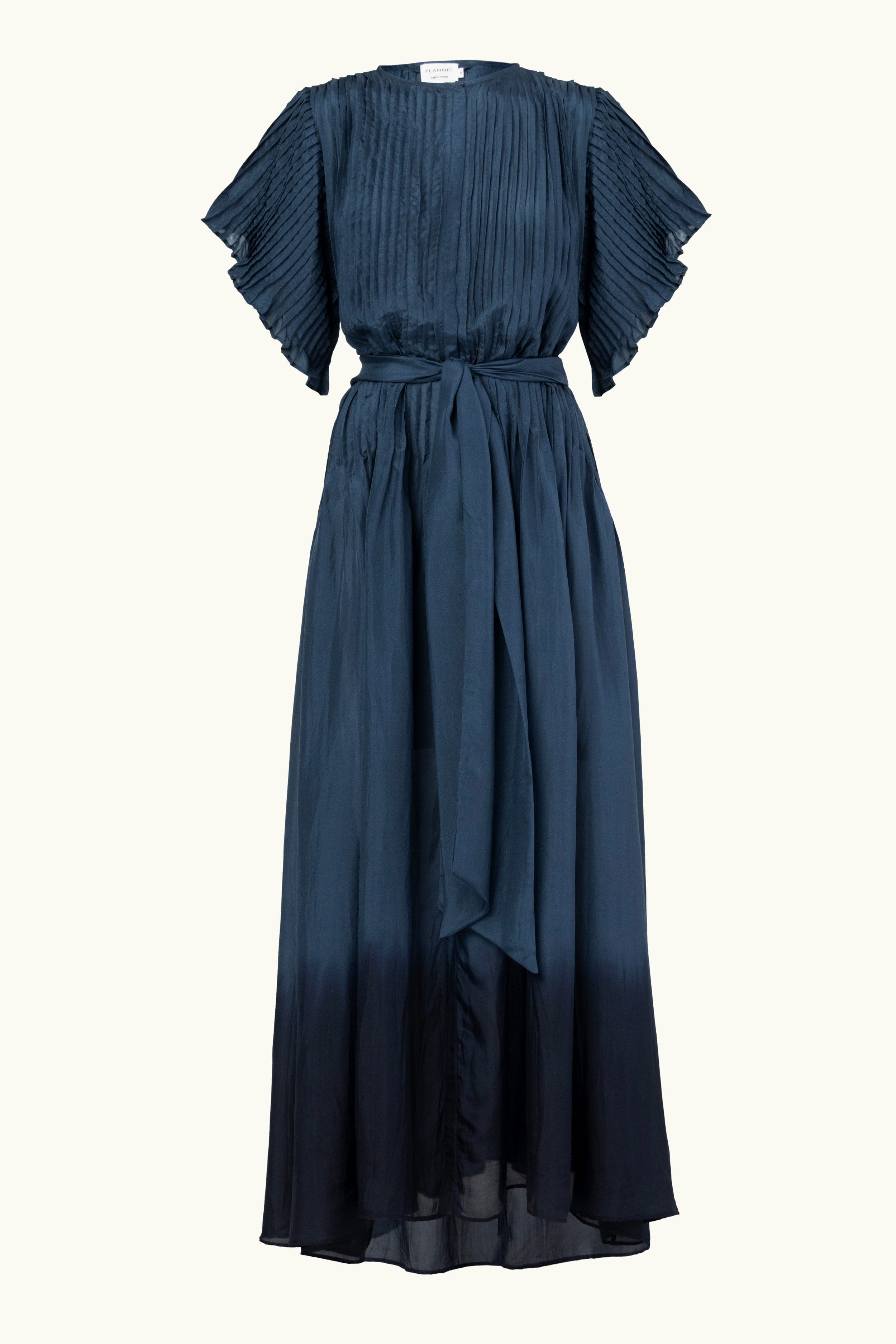 Ottavia Silk Dip-Dye Shirt Dress